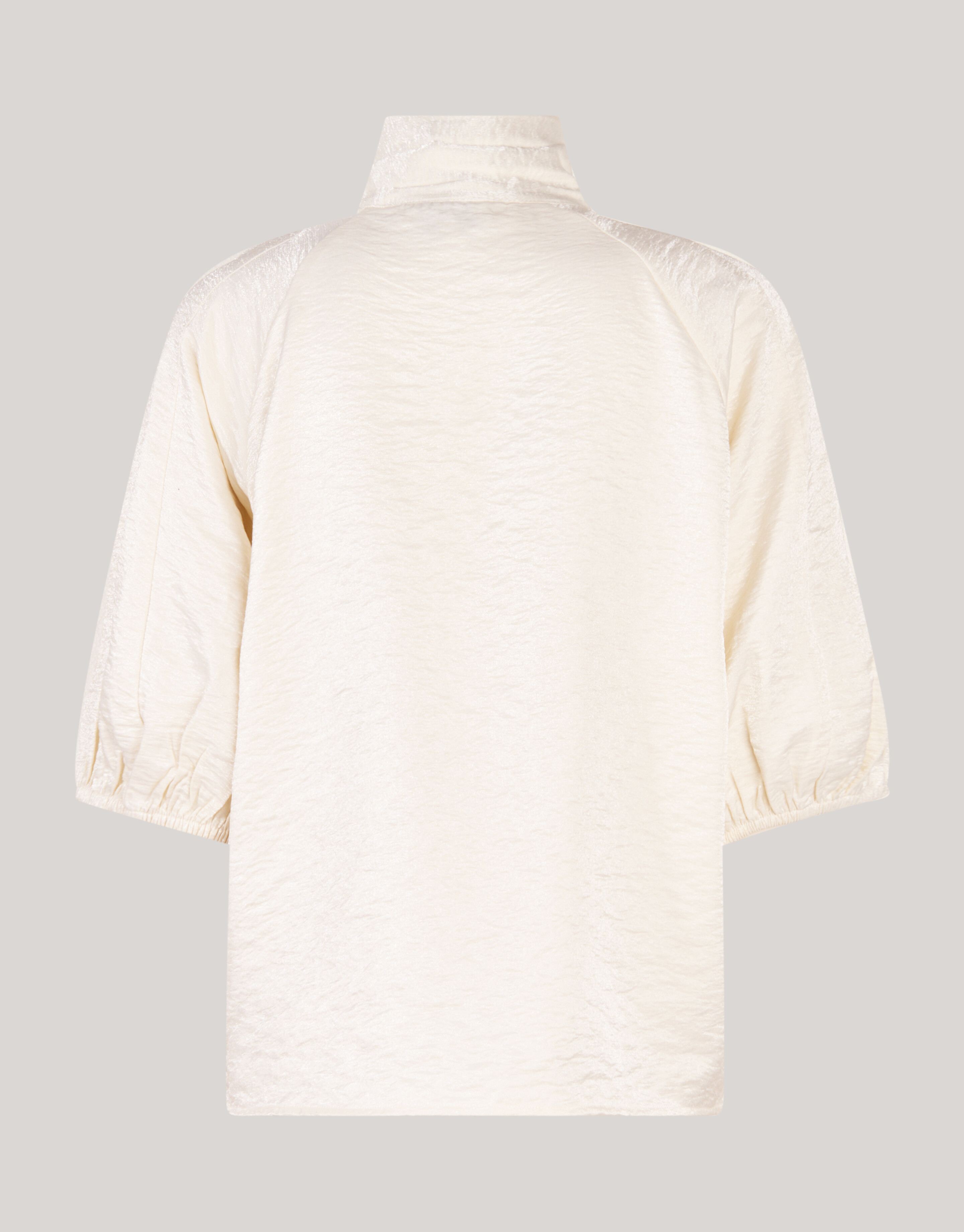 Glänzende Bluse Off White SHOEBY WOMEN