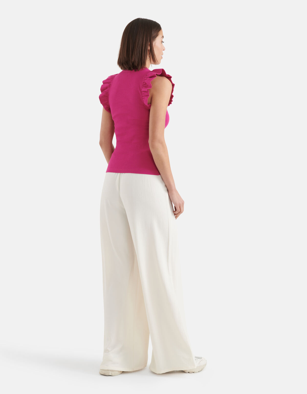 Rüschen-Top Rosa SHOEBY WOMEN