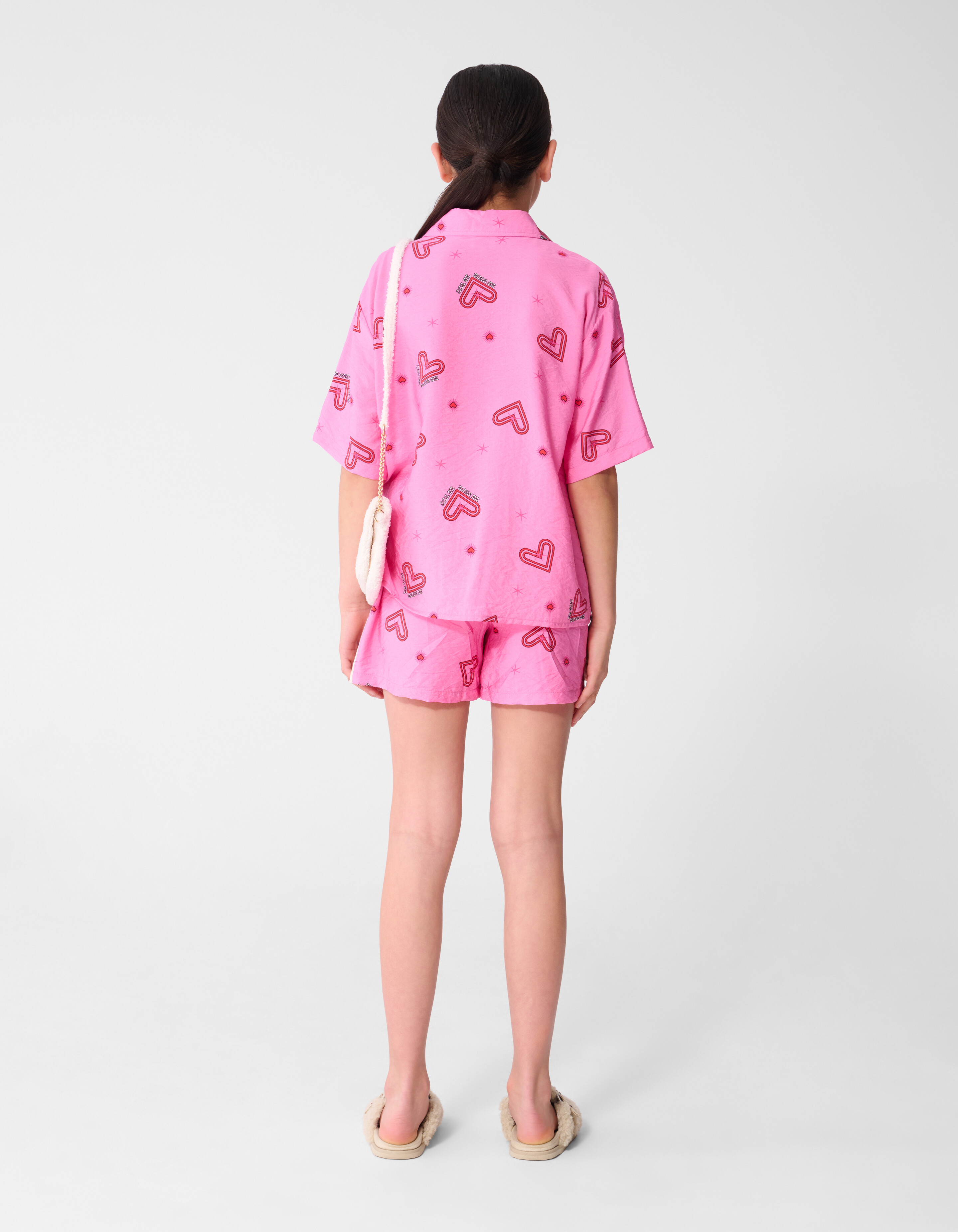 Herz Struktur Kurz Rosa SHOEBY GIRLS