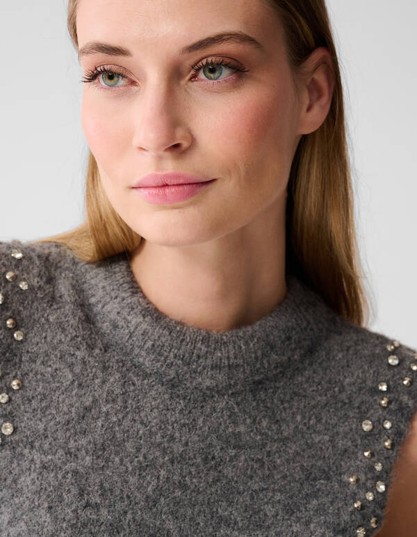 Strass Spencer Grau SHOEBY WOMEN