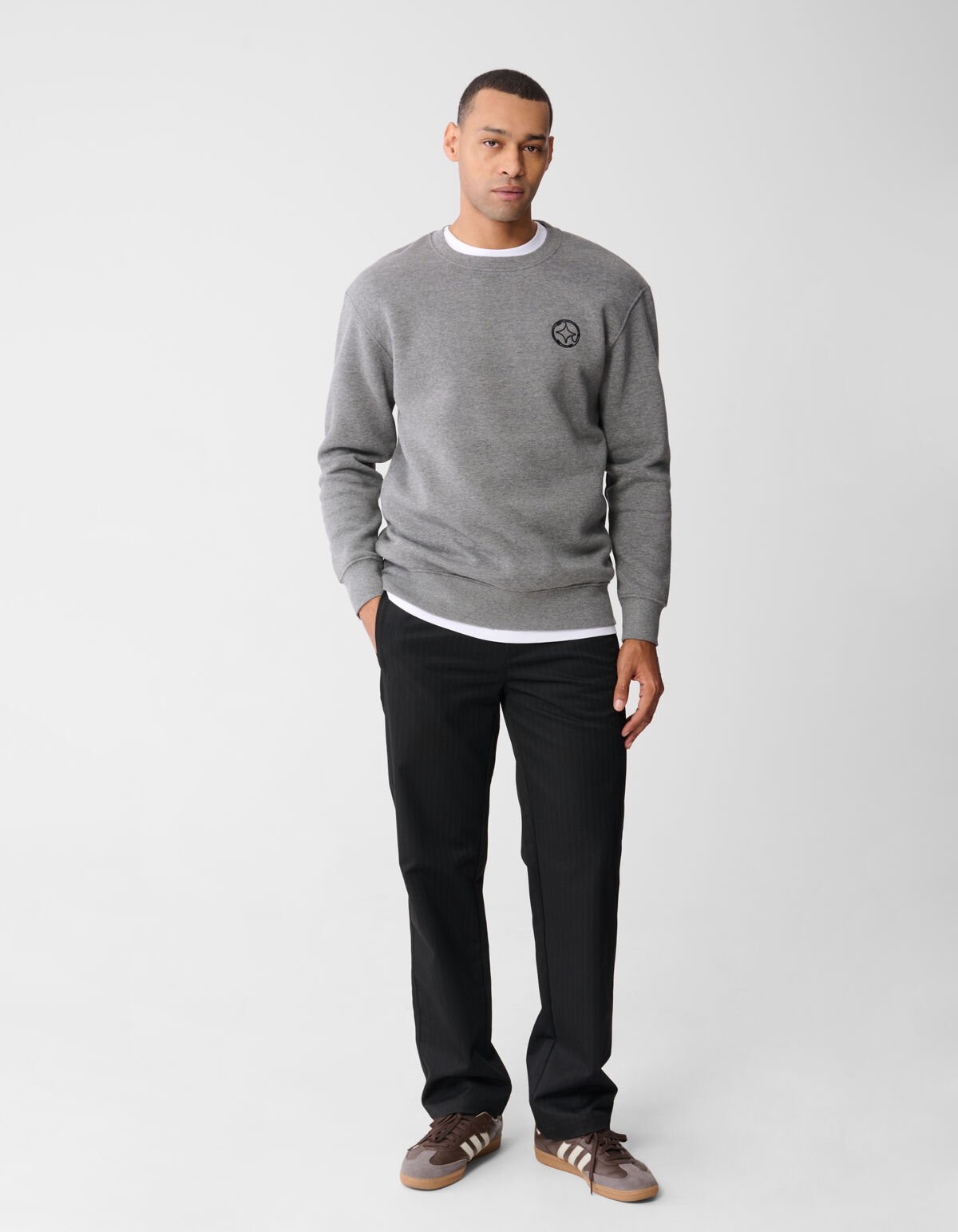 Spark Sweater Grau SHOEBY MEN