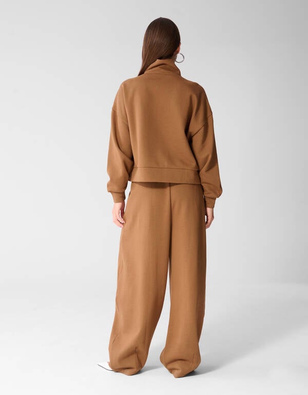 Loose Fit Sweathose Braun SHOEBY WOMEN