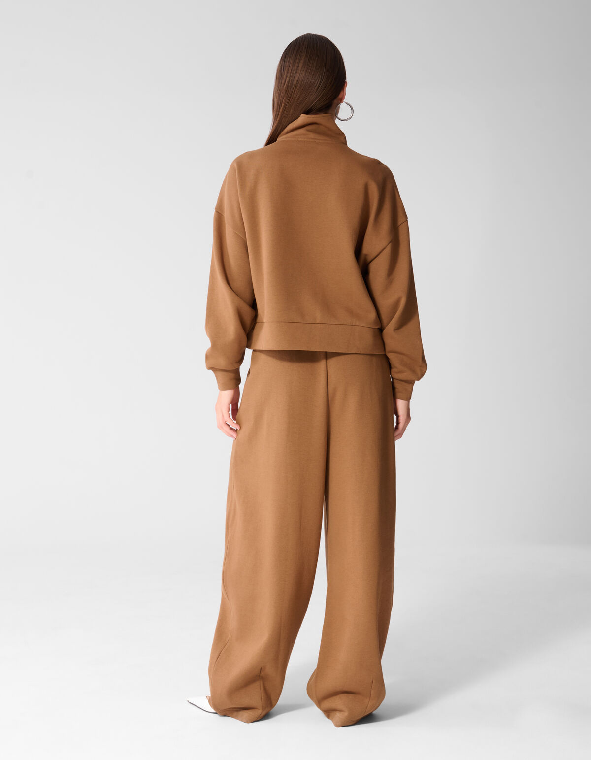 Loose Fit Sweathose Braun SHOEBY WOMEN