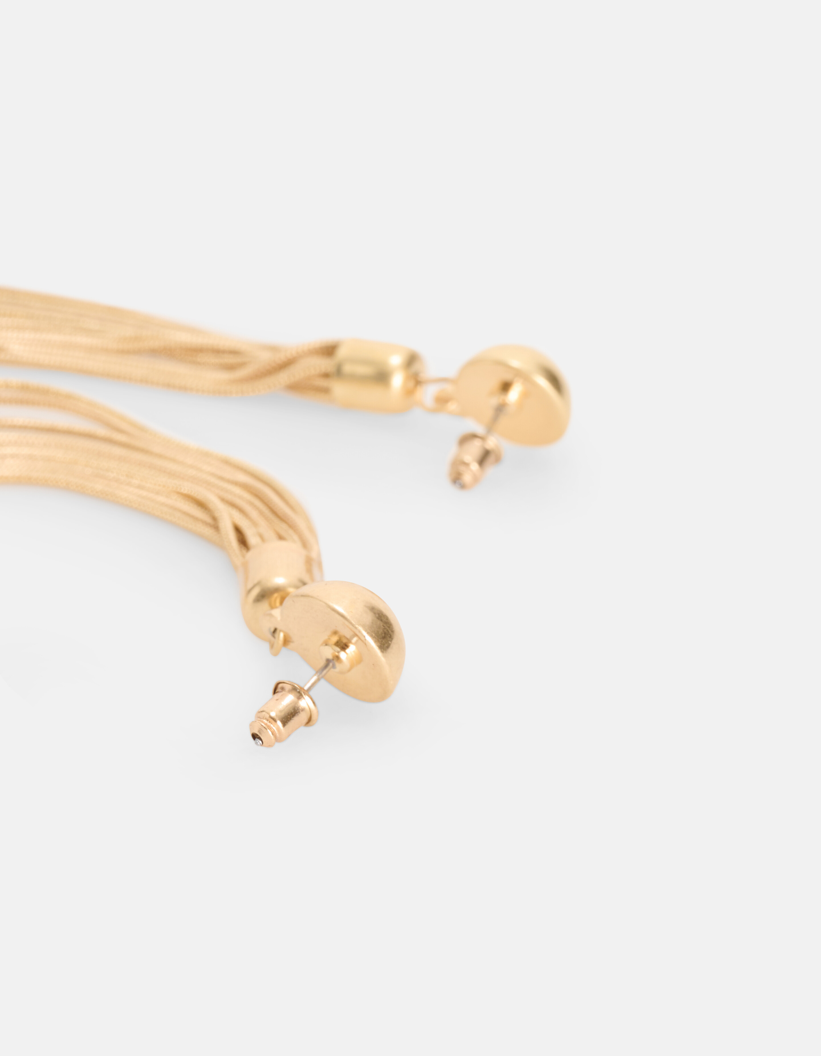 Fransen-Ohrringe Gold SHOEBY ACCESSOIRES