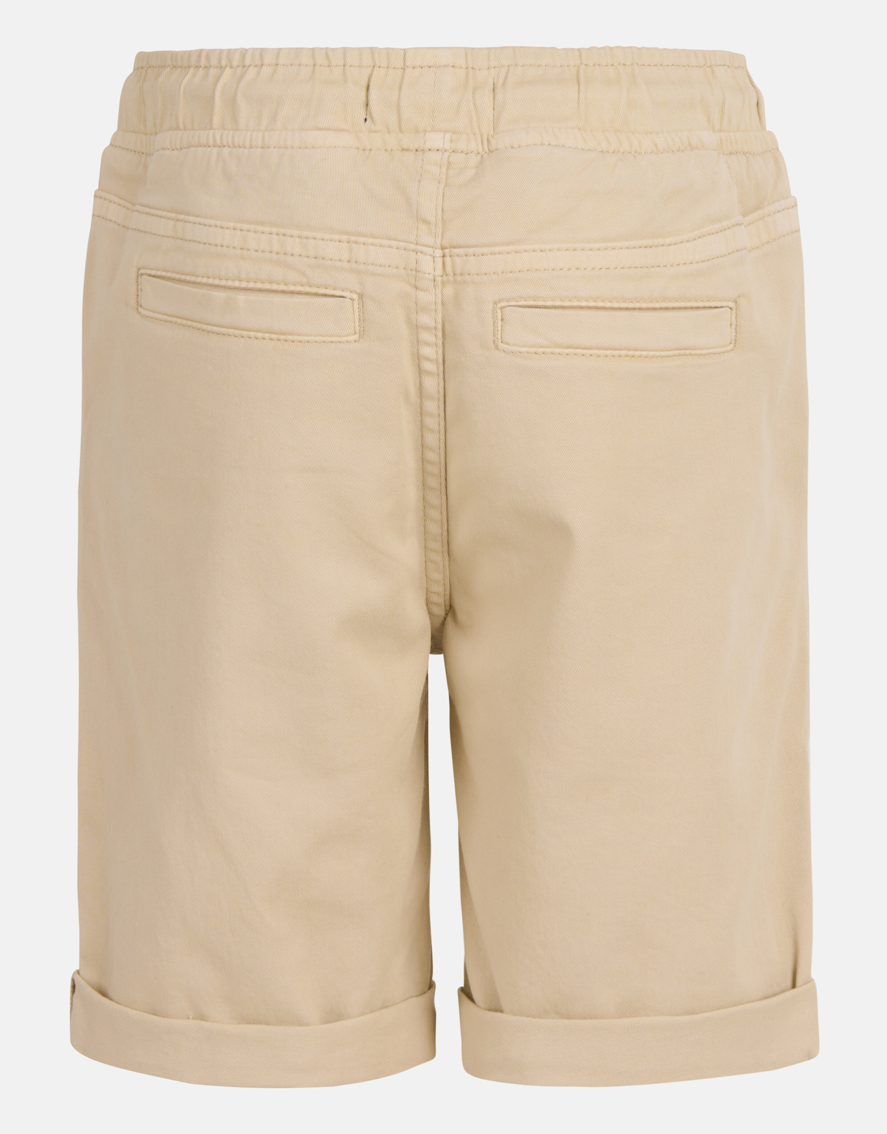 Lässige Twill-Shorts Beige SHOEBY BOYS