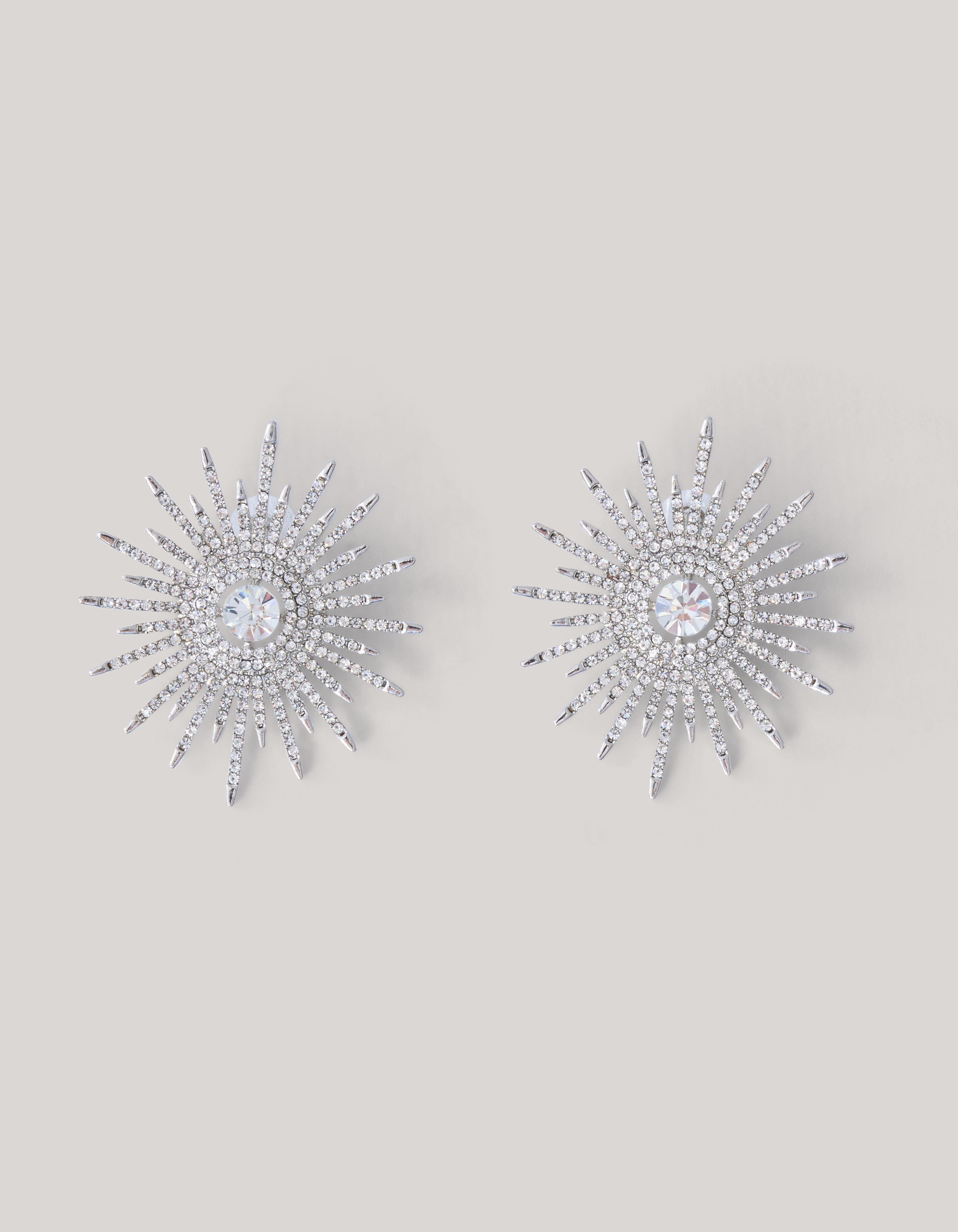 Cosmic Oorbellen Zilver SHOEBY ACCESSOIRES