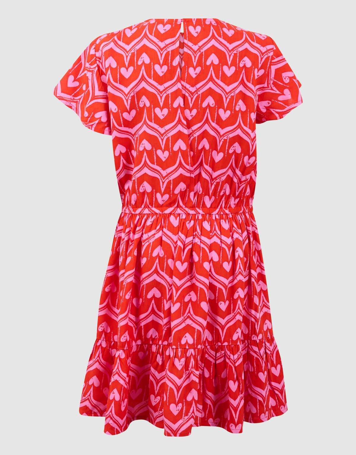 Herzprint Mini Kleid Rosa SHOEBY GIRLS