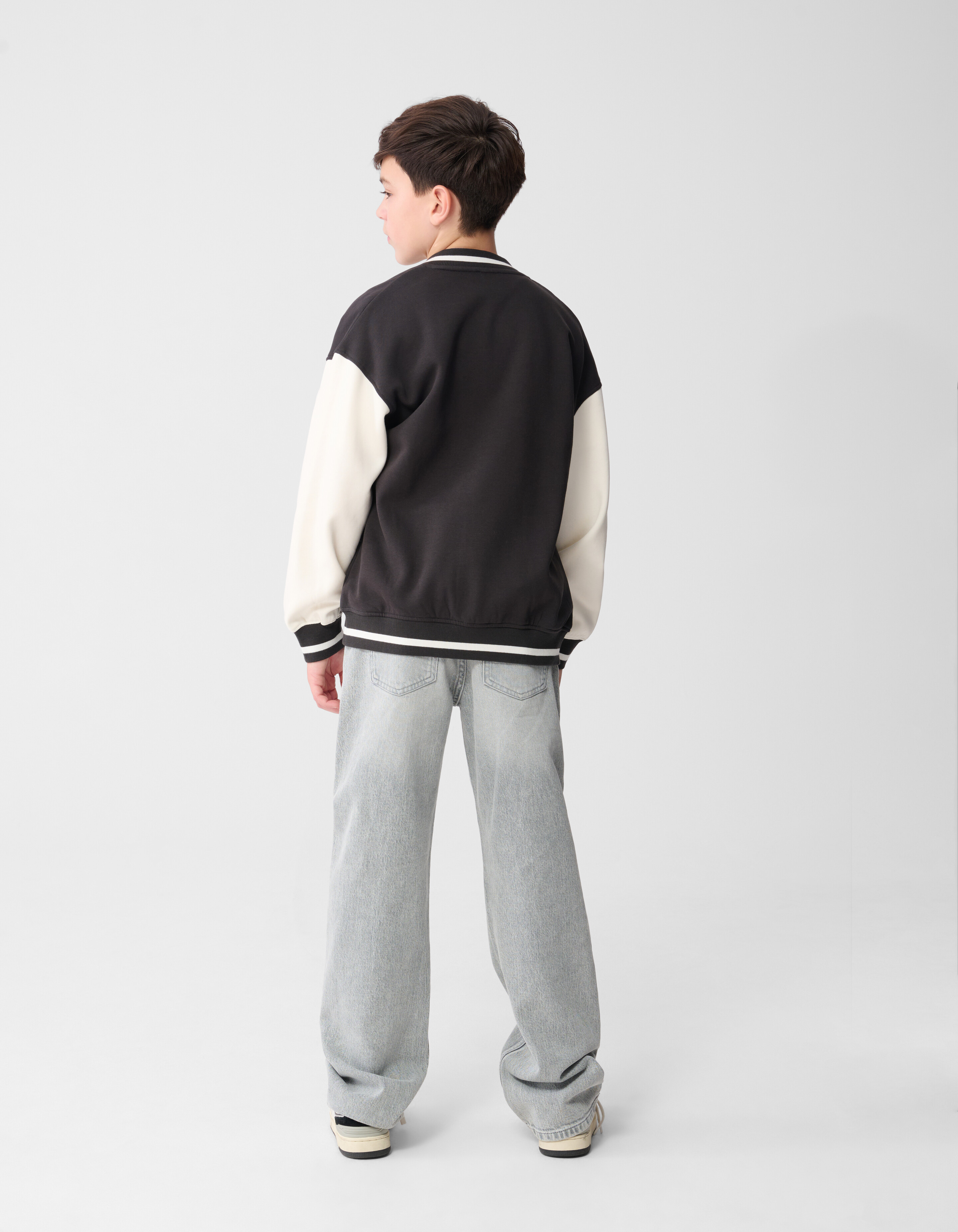 College-Bomberjacke, Dunkelgrau SHOEBY BOYS