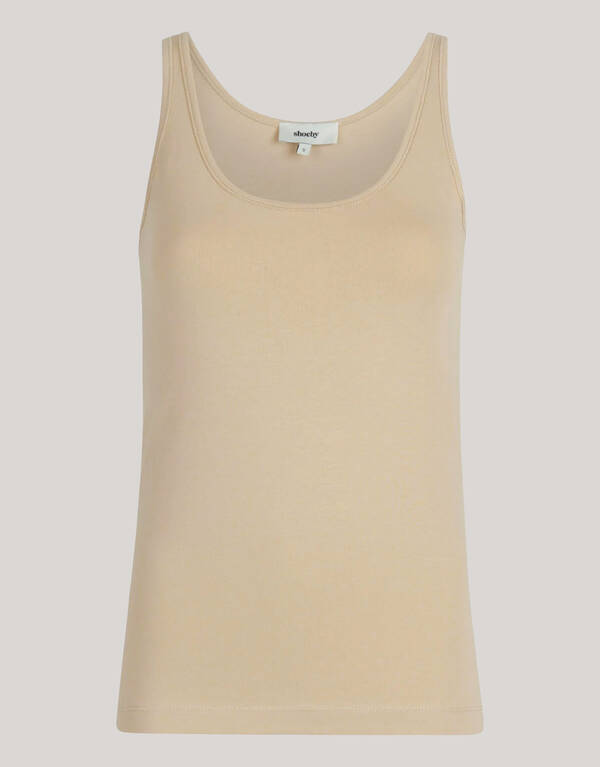 Basic Top Beige SHOEBY WOMEN