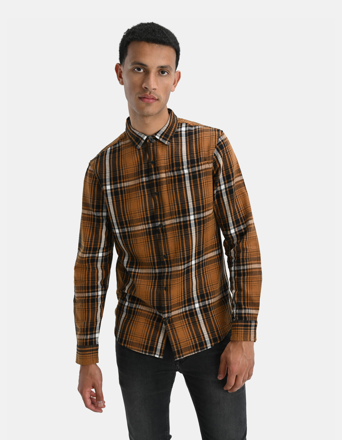 Karohemd Braun SHOEBY MEN