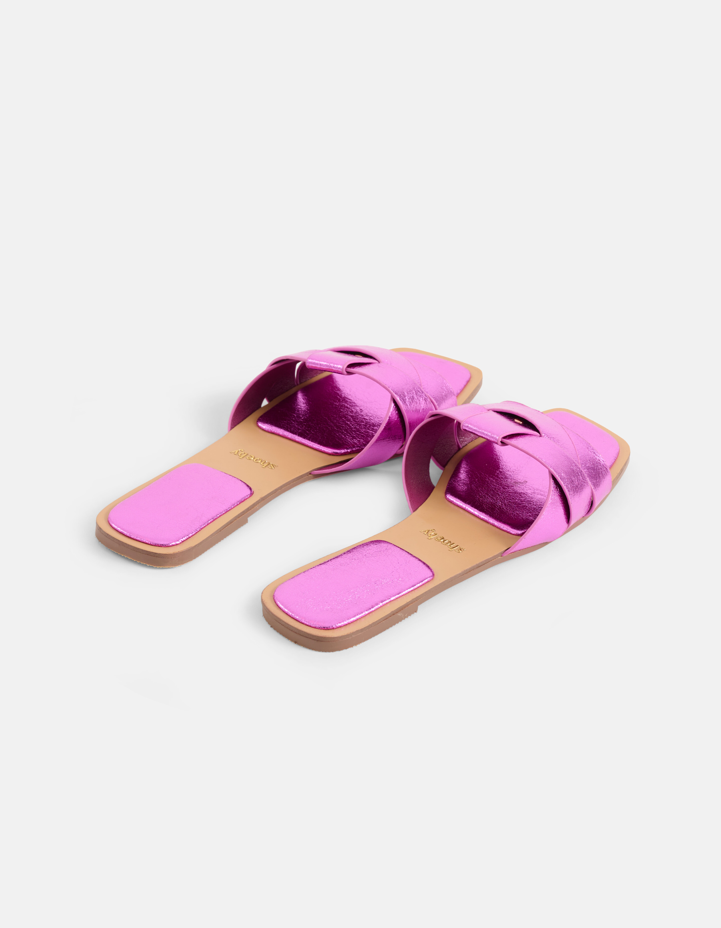 Metallische Sandale Rosa SHOEBY SHOES