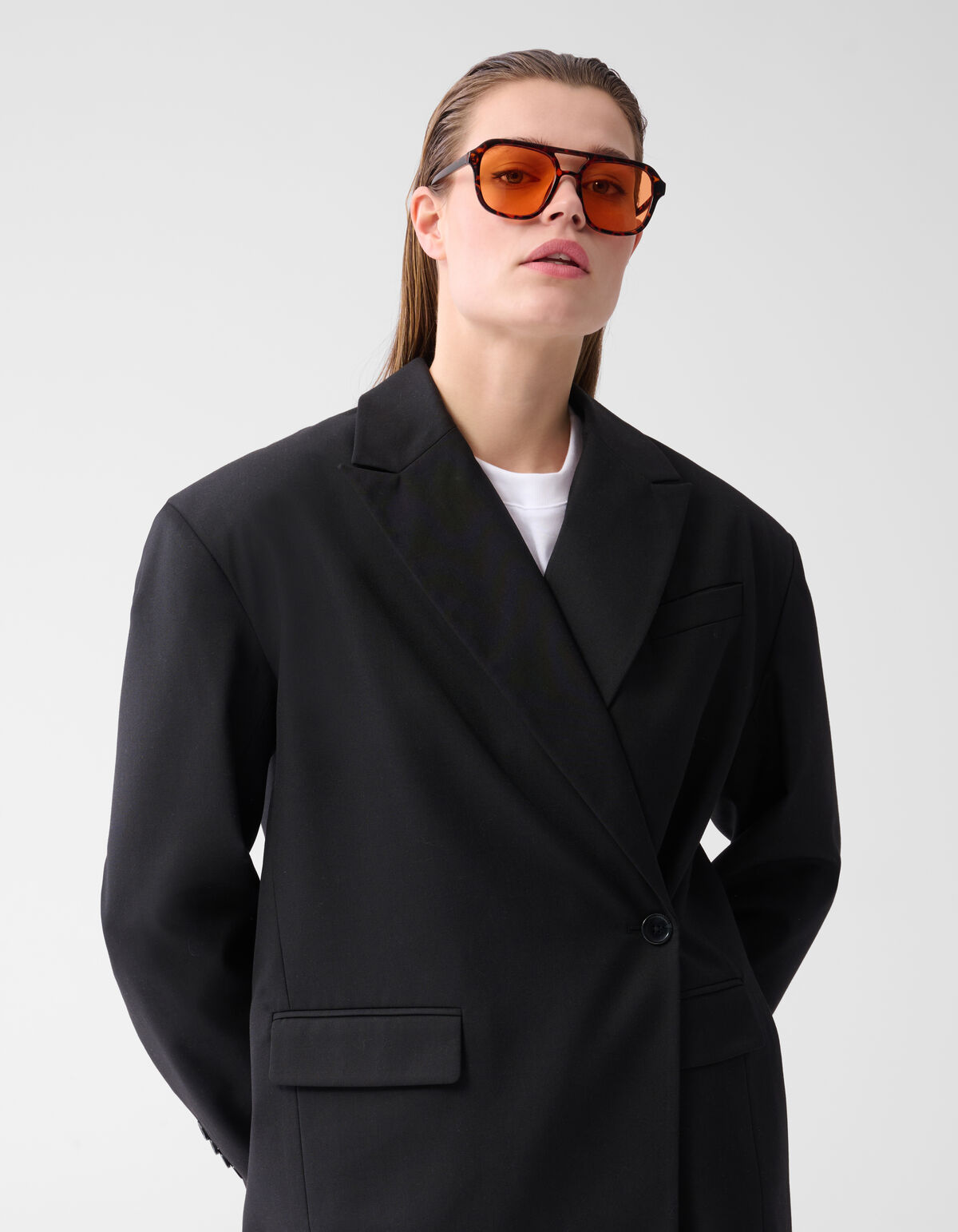 Pilotenbrille Braun SHOEBY ACCESSOIRES