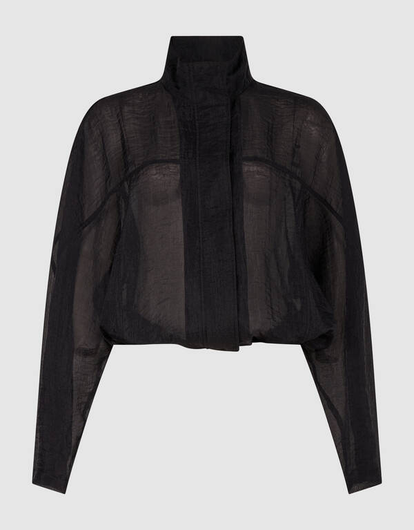 Organza Track Jacke Schwarz SHOEBY WOMEN