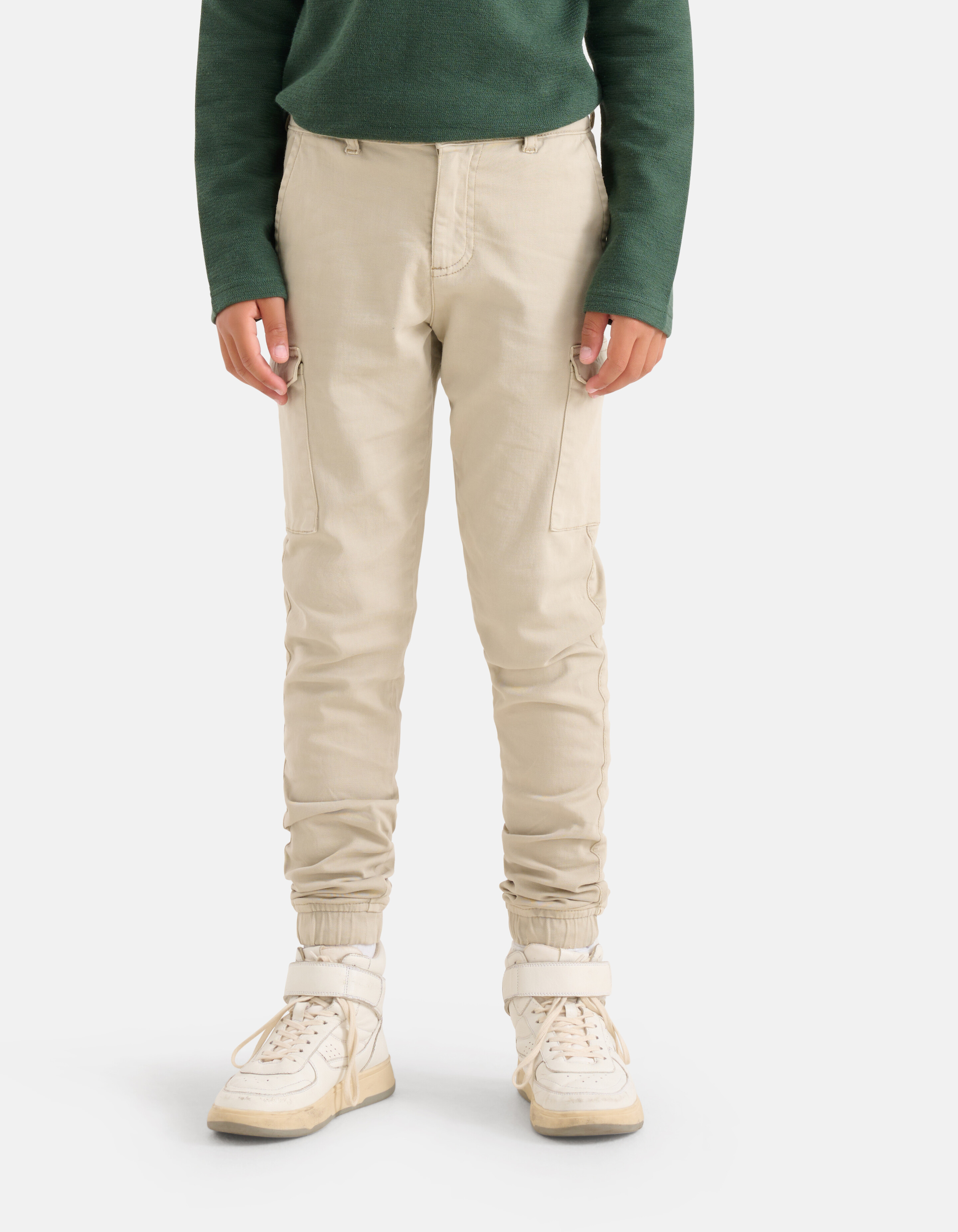 Cargohose Beige SHOEBY BOYS