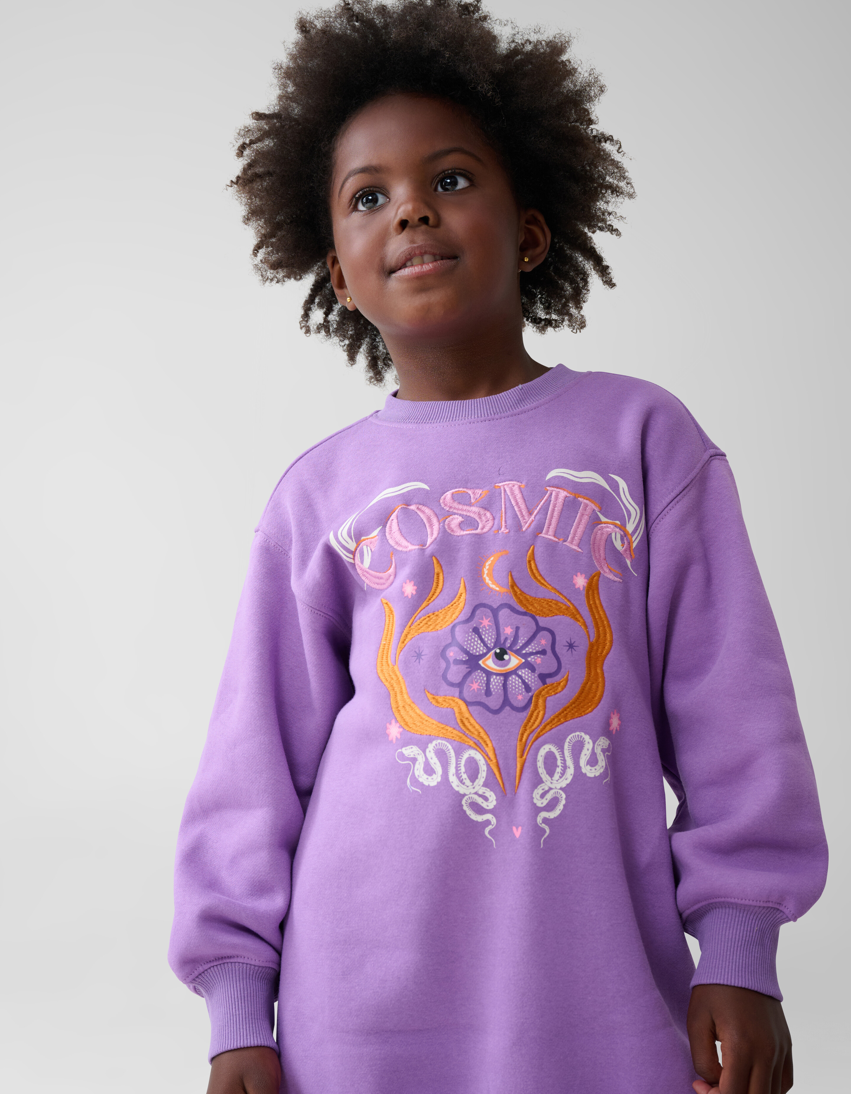 Cosmic Pullover Kleid Lila SHOEBY GIRLS