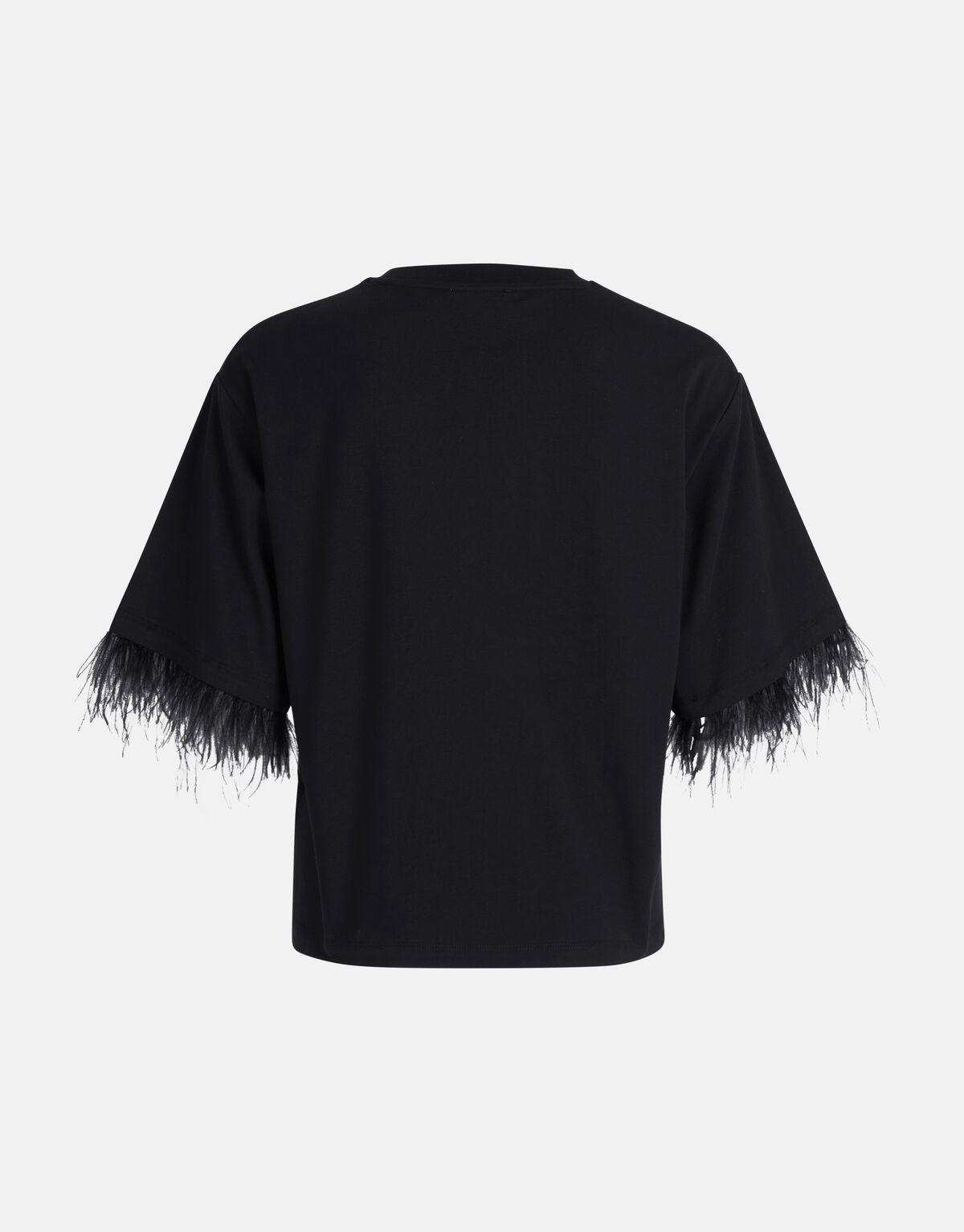 Feder-T-Shirt Schwarz SHOEBY WOMEN