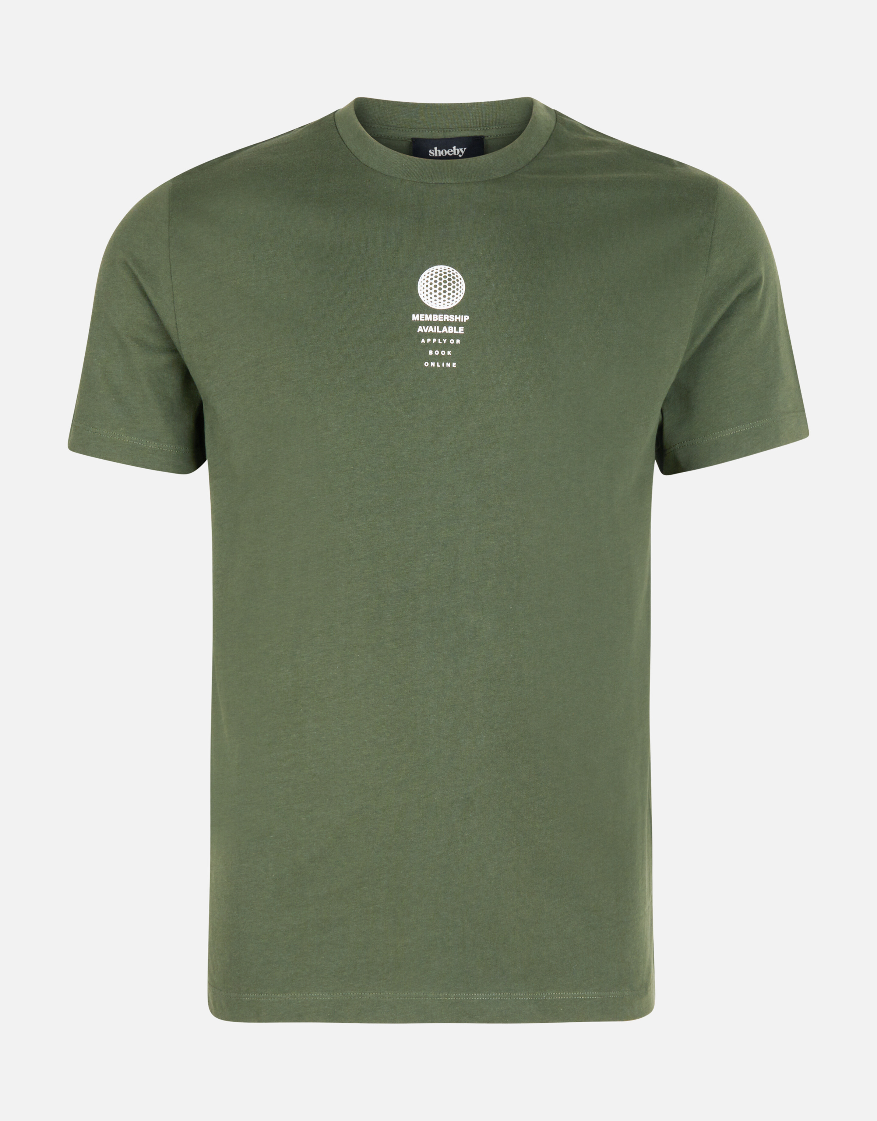Regular Fit T-shirt Dunkelgrün SHOEBY MEN