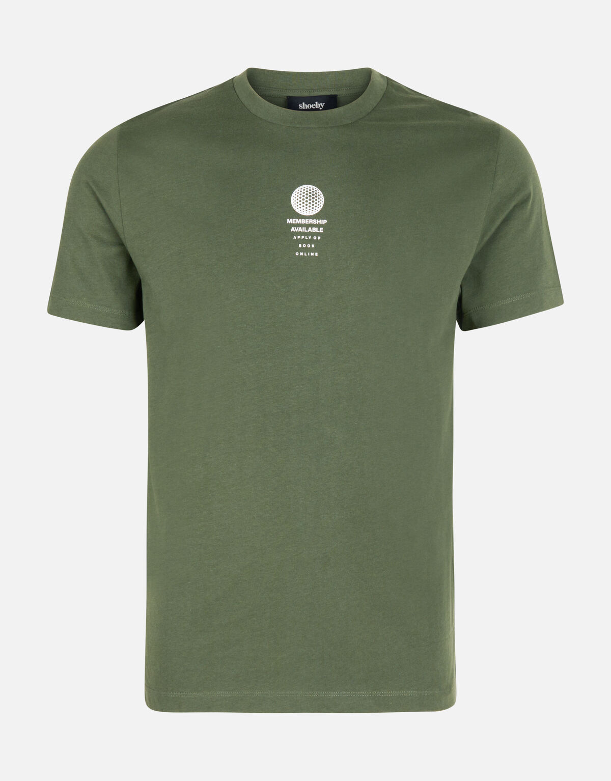 Regular Fit T-shirt Dunkelgrün SHOEBY MEN
