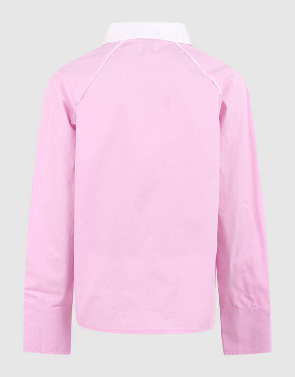 Piping Bluse Hellrosa SHOEBY GIRLS