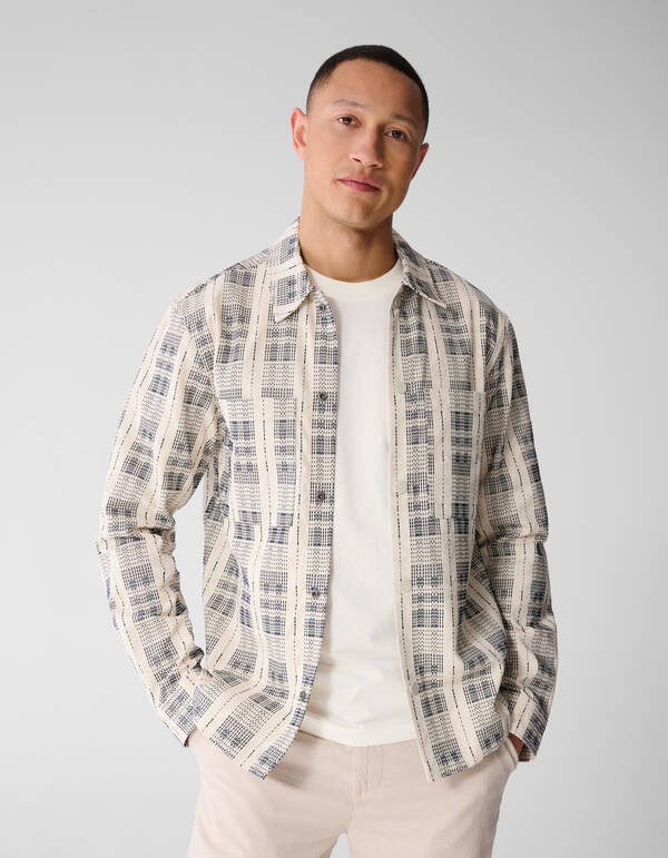 Line Overshirt Off-White SHOEBY MEN