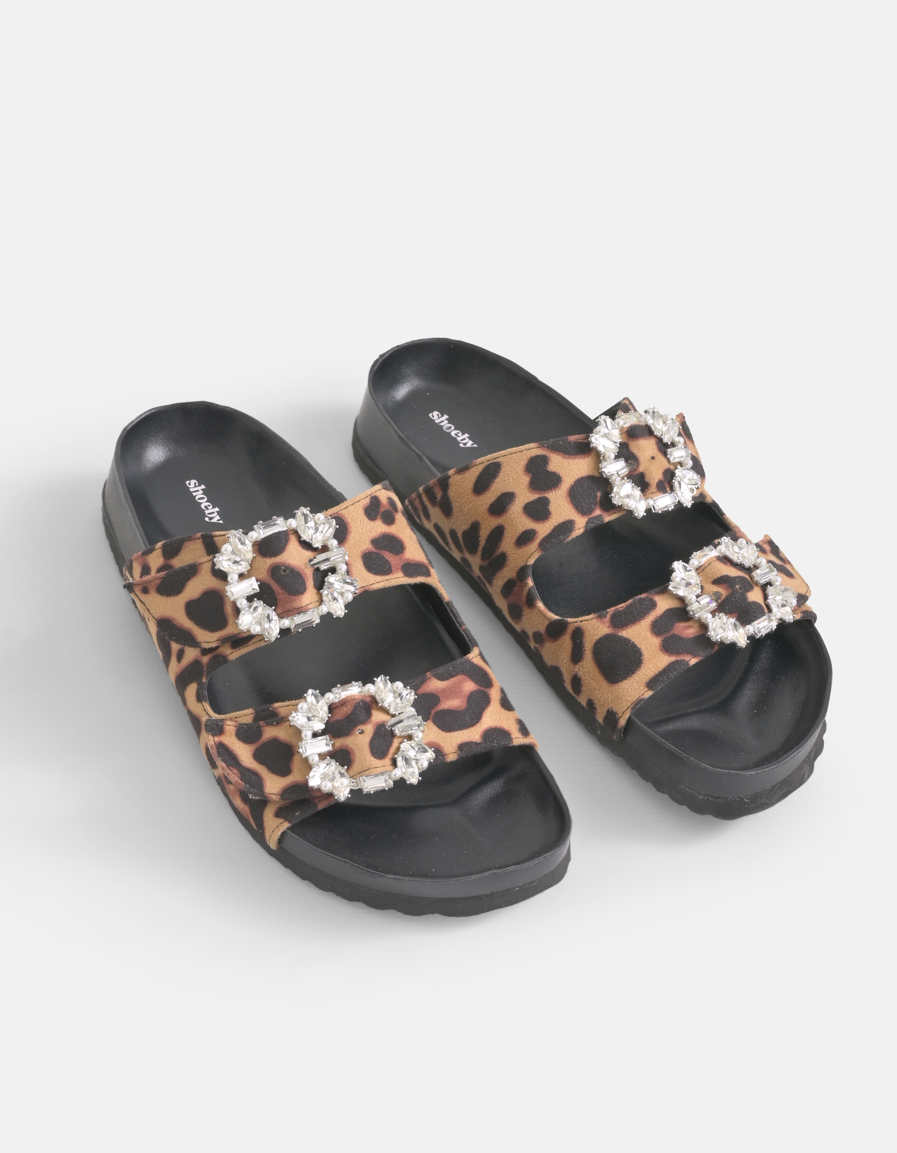Leoparden-Sandalen Braun SHOEBY SHOES