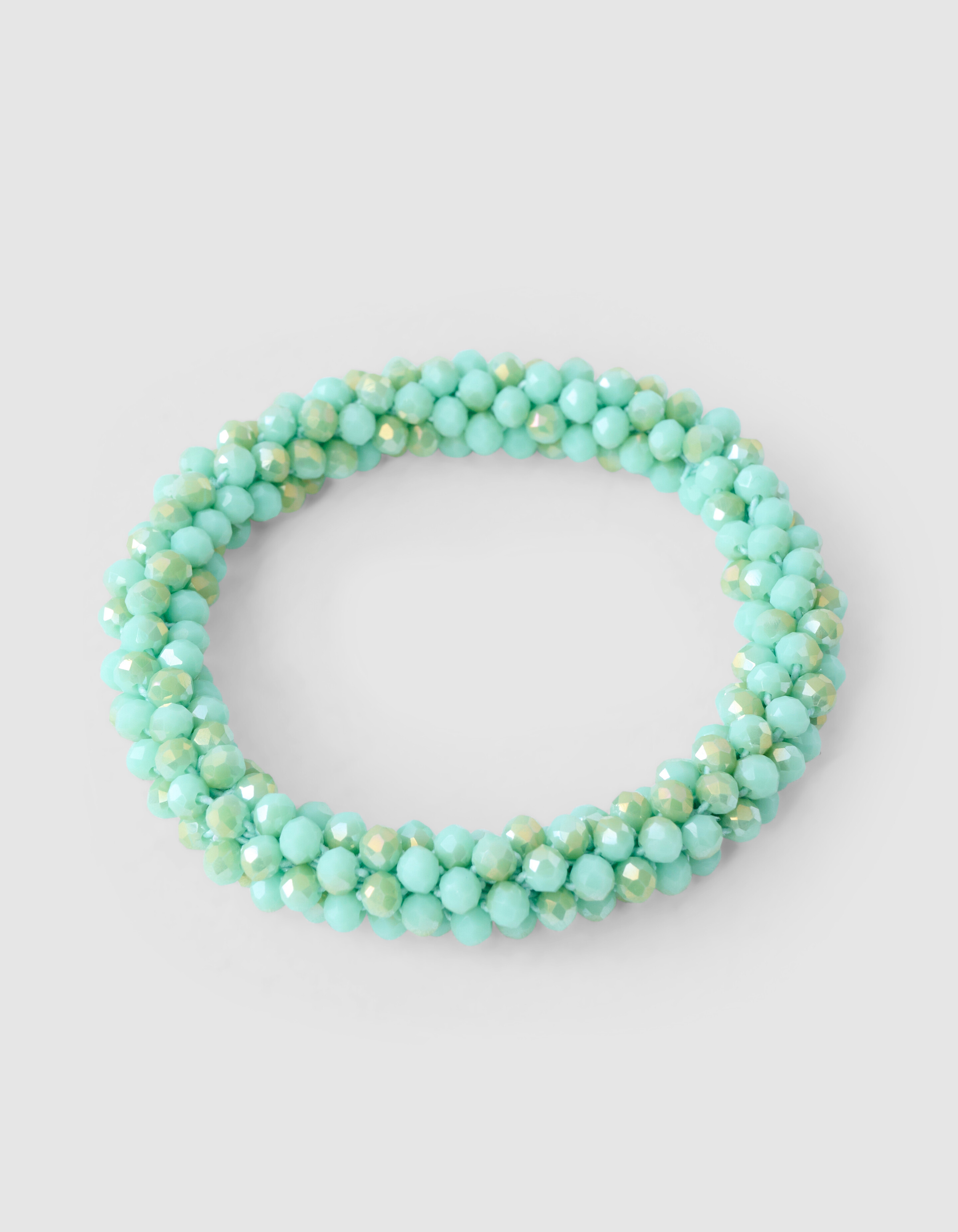 Perlenarmband in Grün SHOEBY ACCESSOIRES