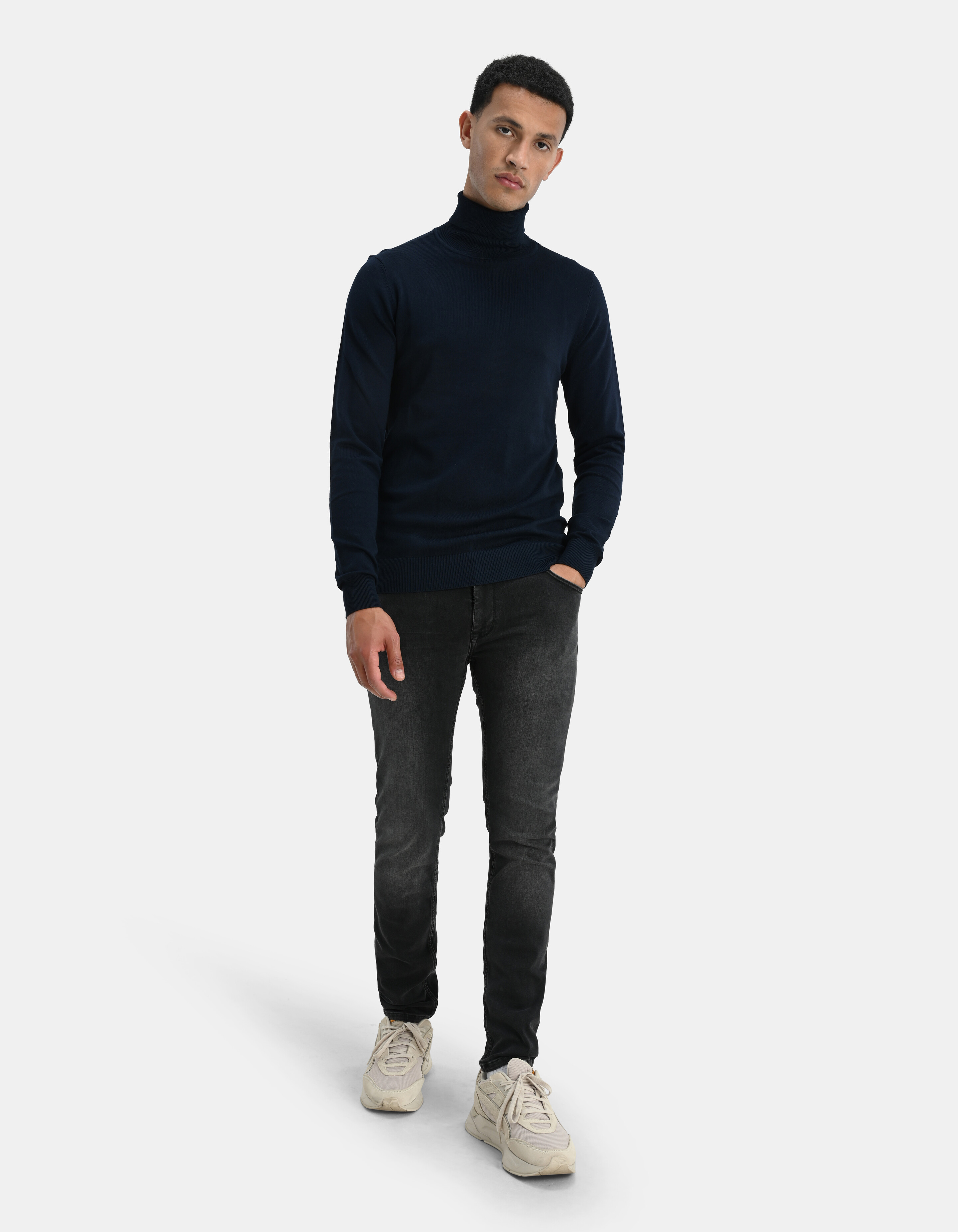 Slim Jeans Schwarz Länge 32 Refill