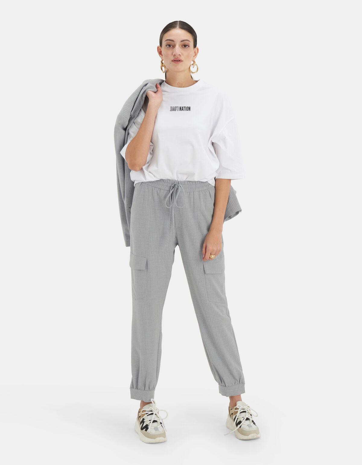 Dolly Nadelstreifenhose EKSEPT