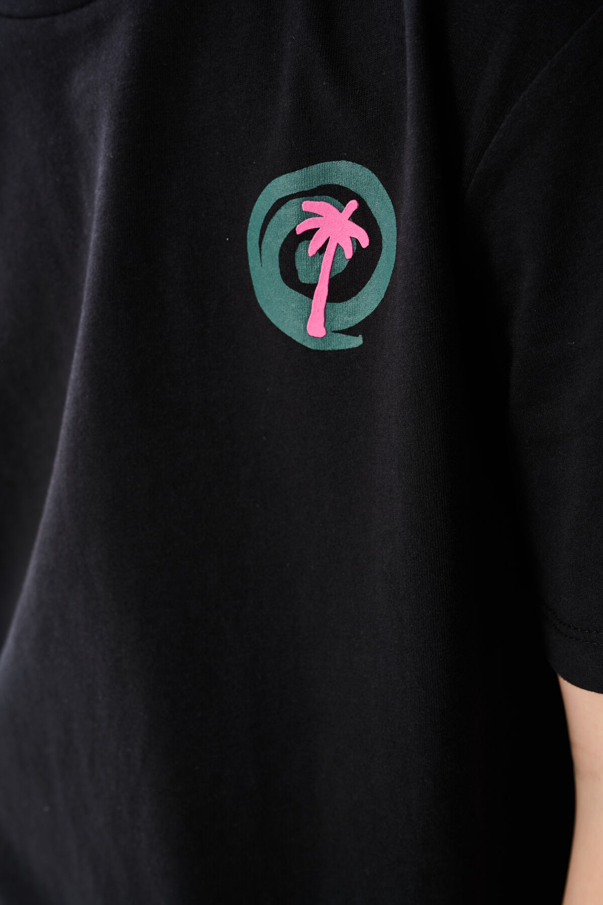 Palm Artwork T-shirt Schwarz SHOEBY BOYS
