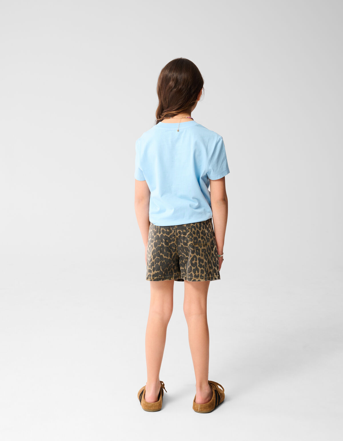 Chasing Sun Artwork T-shirt Blauw SHOEBY GIRLS