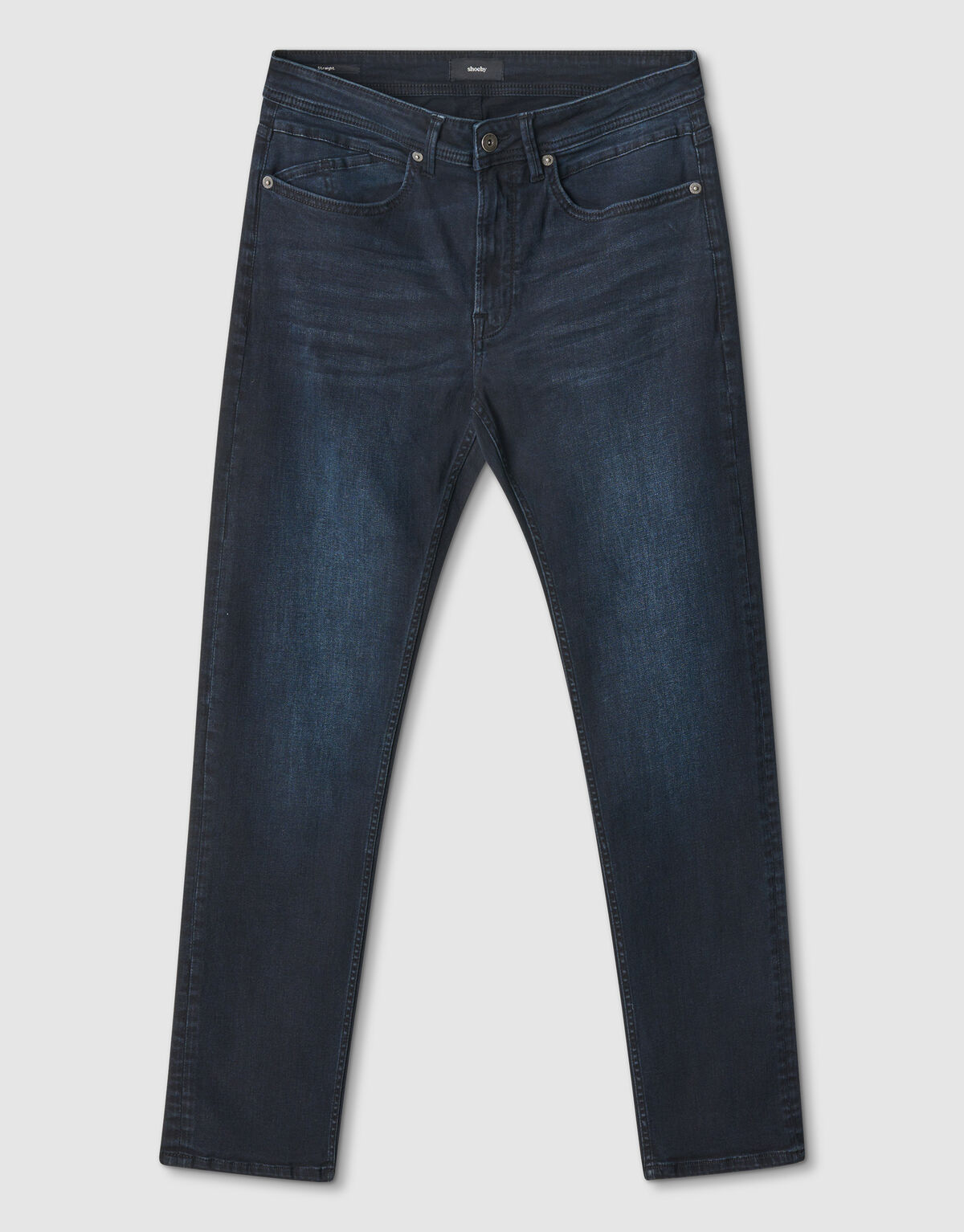 Lewis Straight Blau/Schwarz Jeans L32 Refill