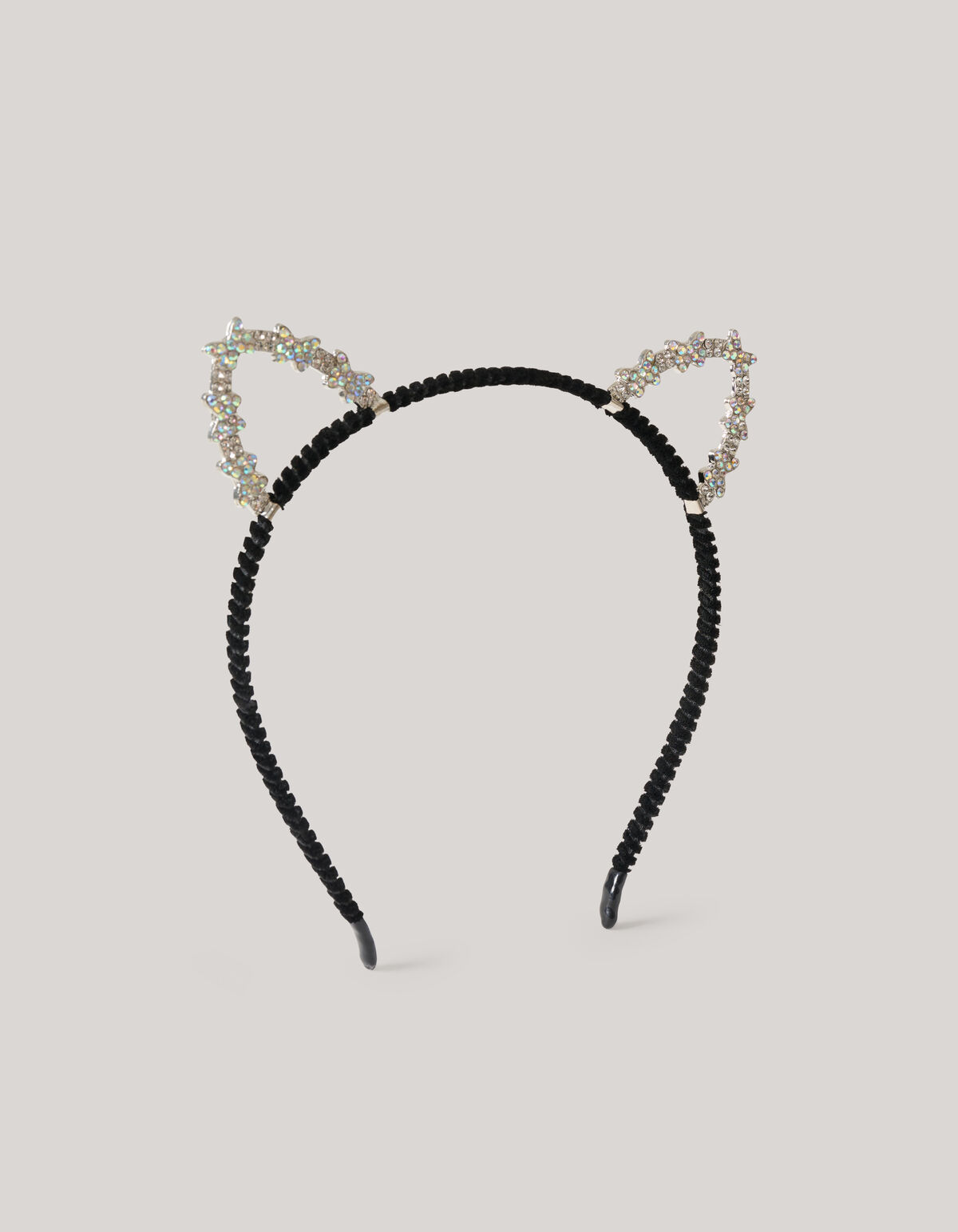 Strass-Haarband Katze Schwarz SHOEBY ACCESSOIRES