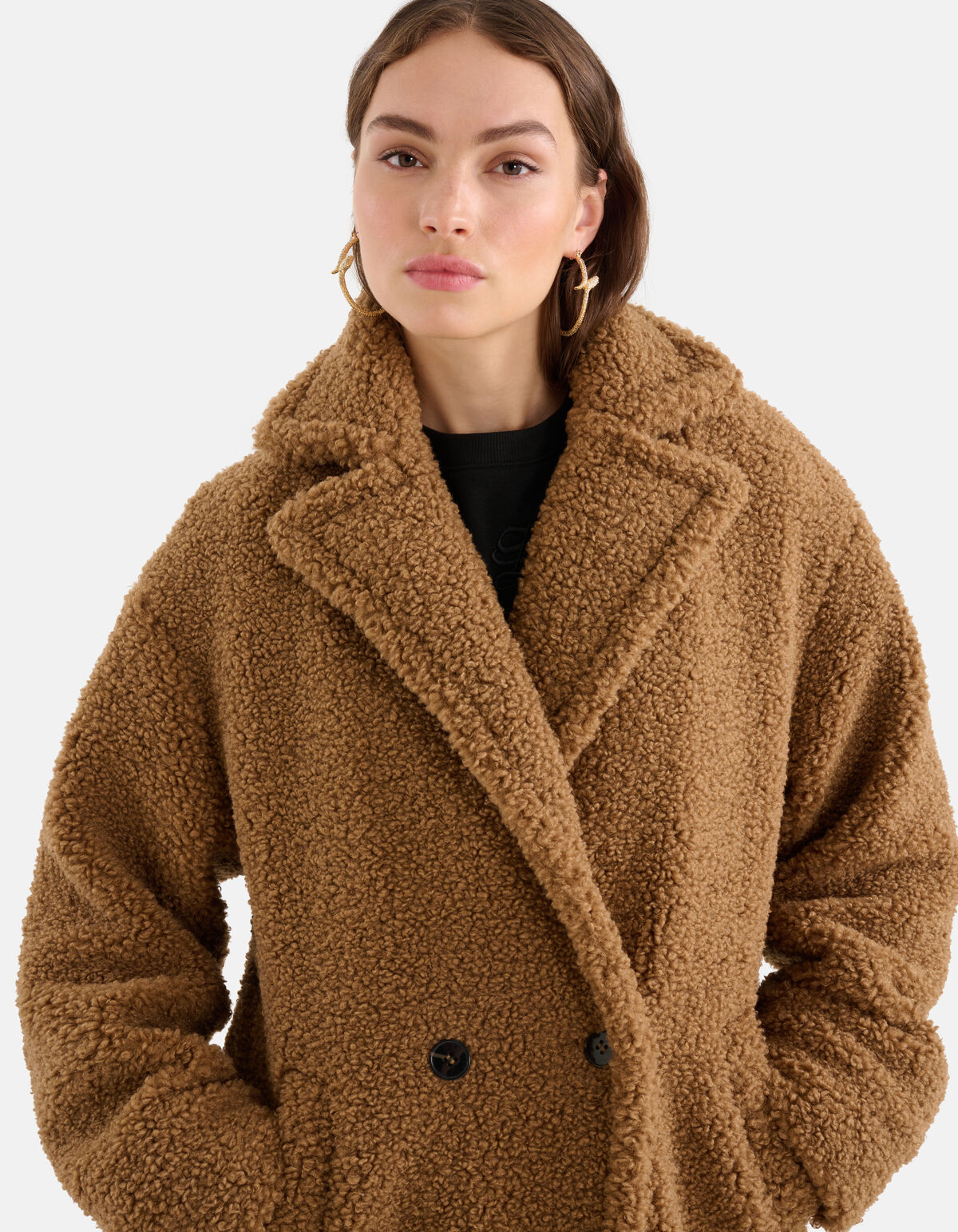 Teddyjacke Braun SHOEBY WOMEN