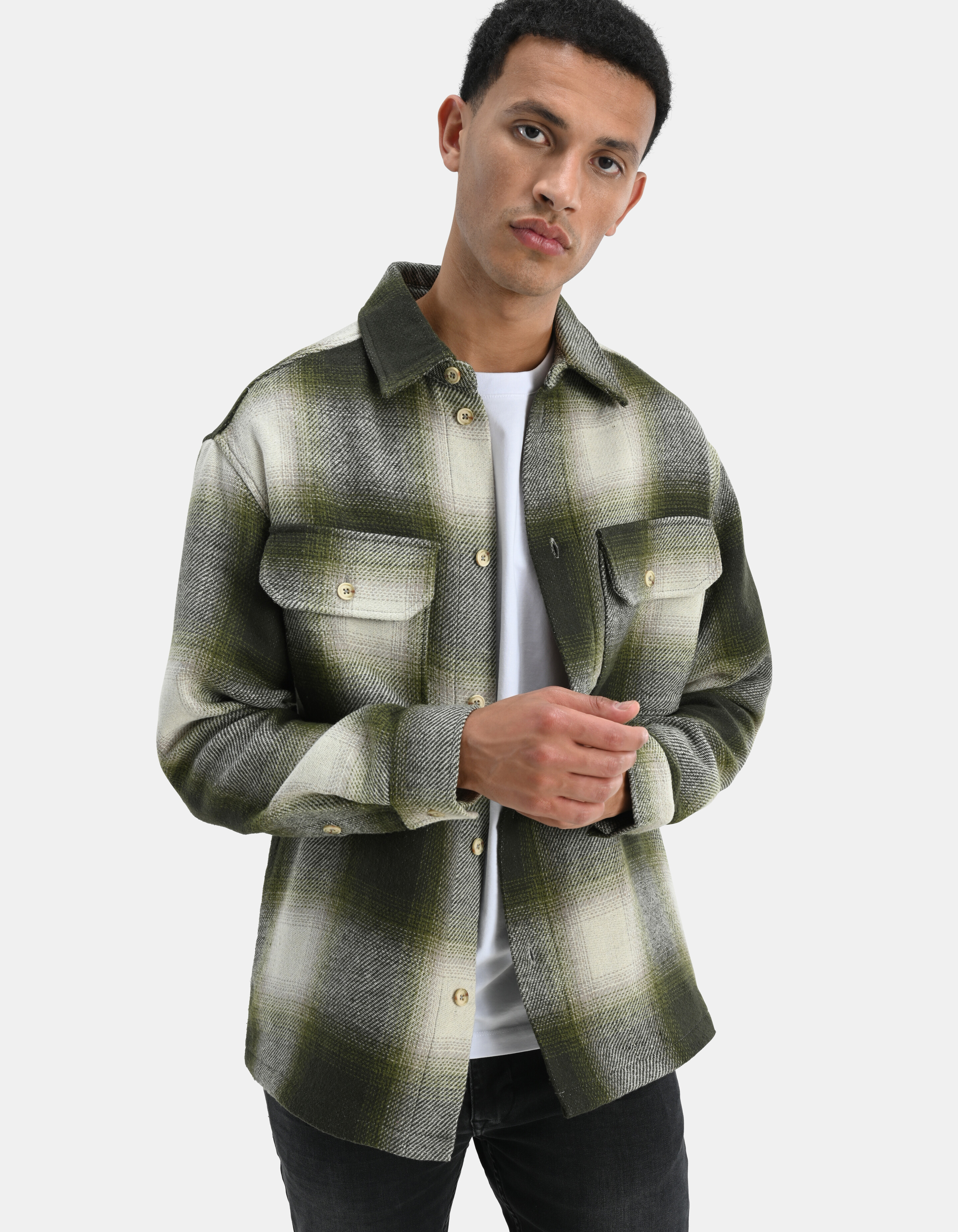 Kariertes Overshirt Shadow SHOEBY MEN