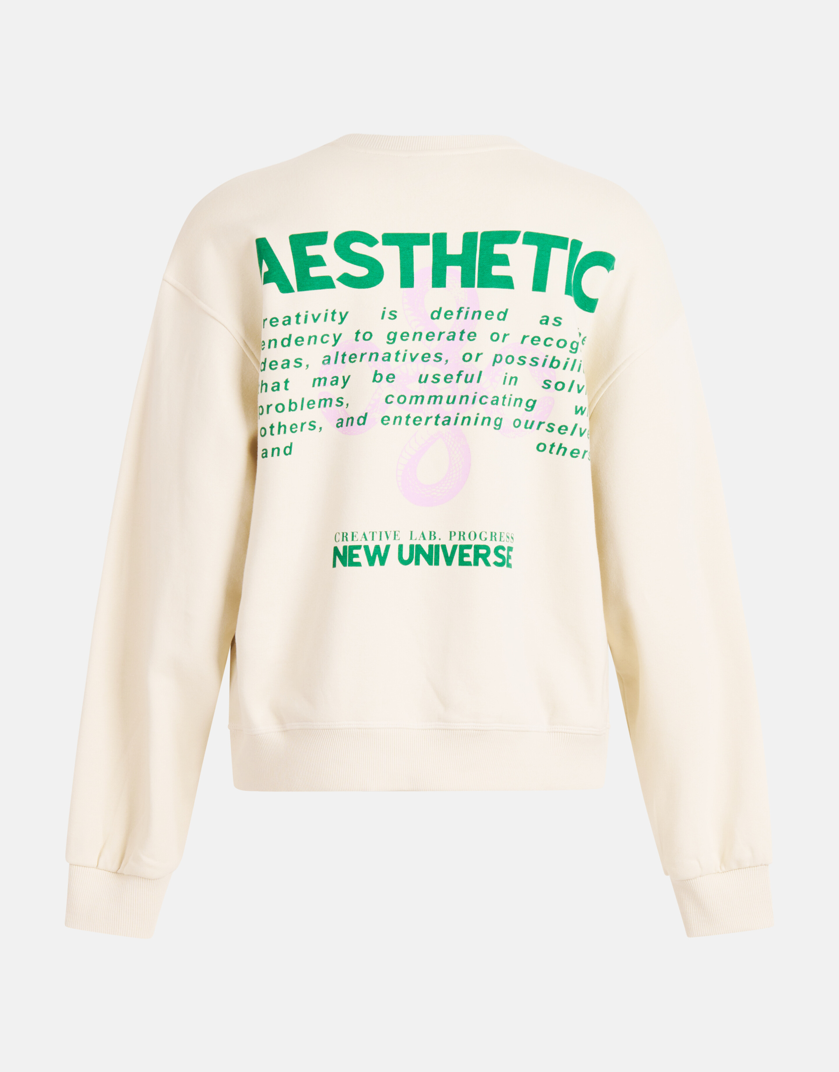 Artwork Pullover Off White SHOEBY WOMEN