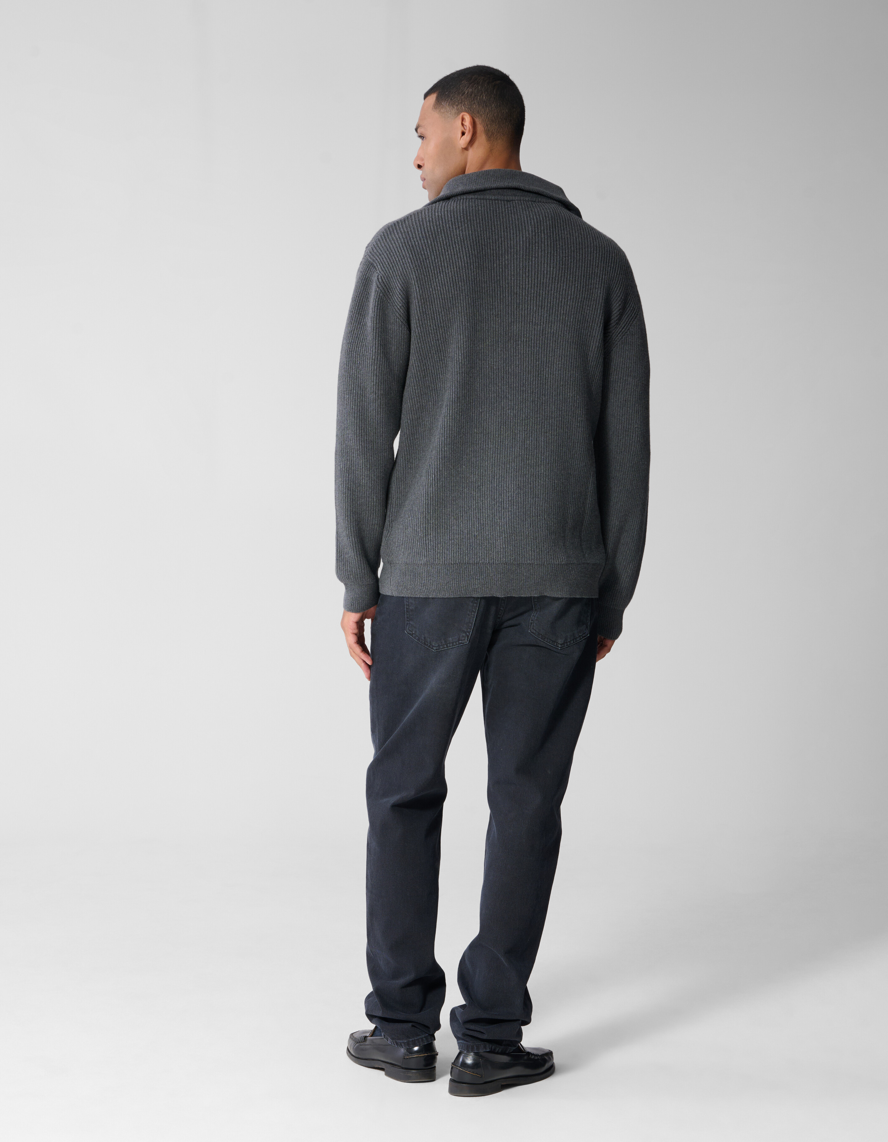 Relaxed Sailor Pullover Grau SHOEBY MEN