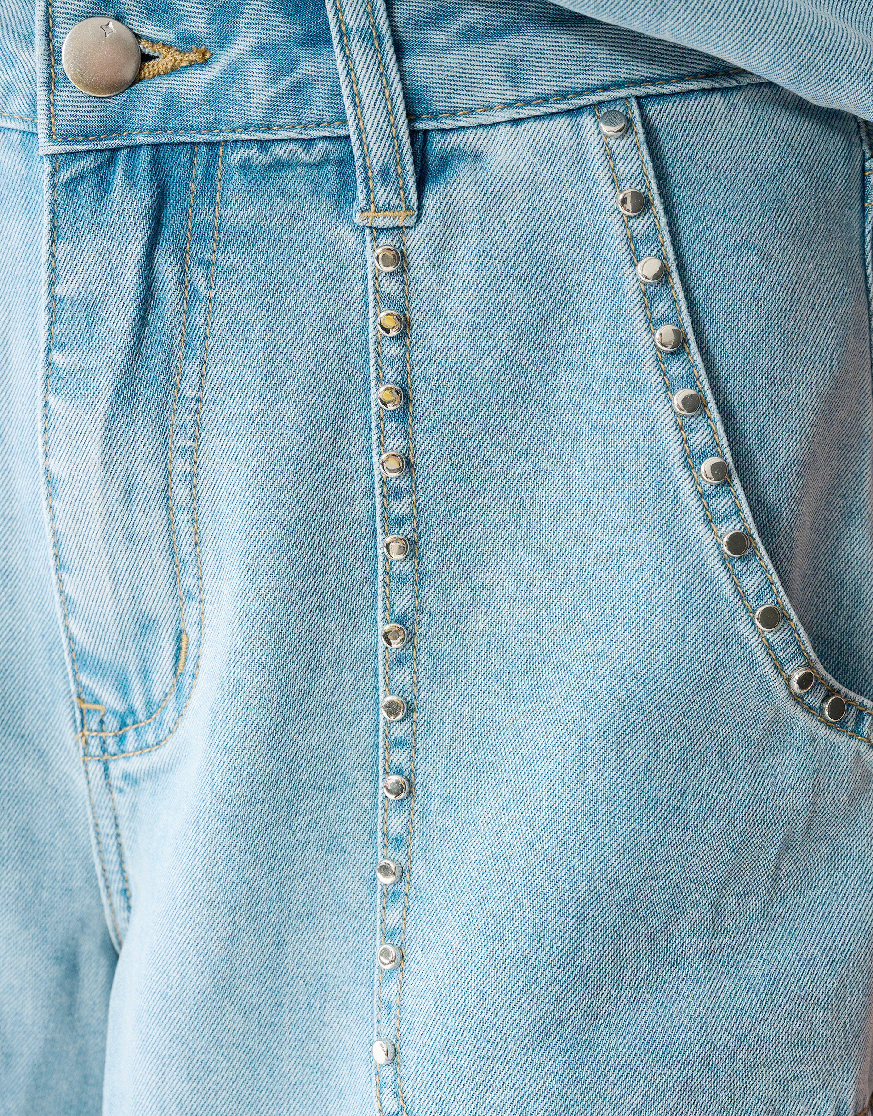 Denim Nieten Shorts Gebleicht SHOEBY WOMEN