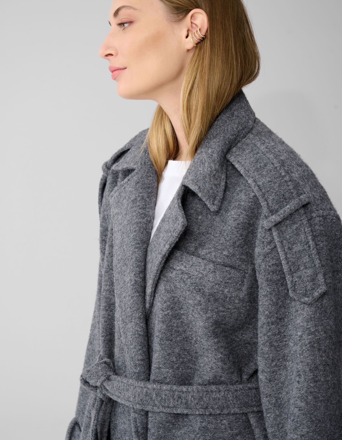 Trenchcoat Dunkelgrau Von Lonneke SHOEBY WOMEN