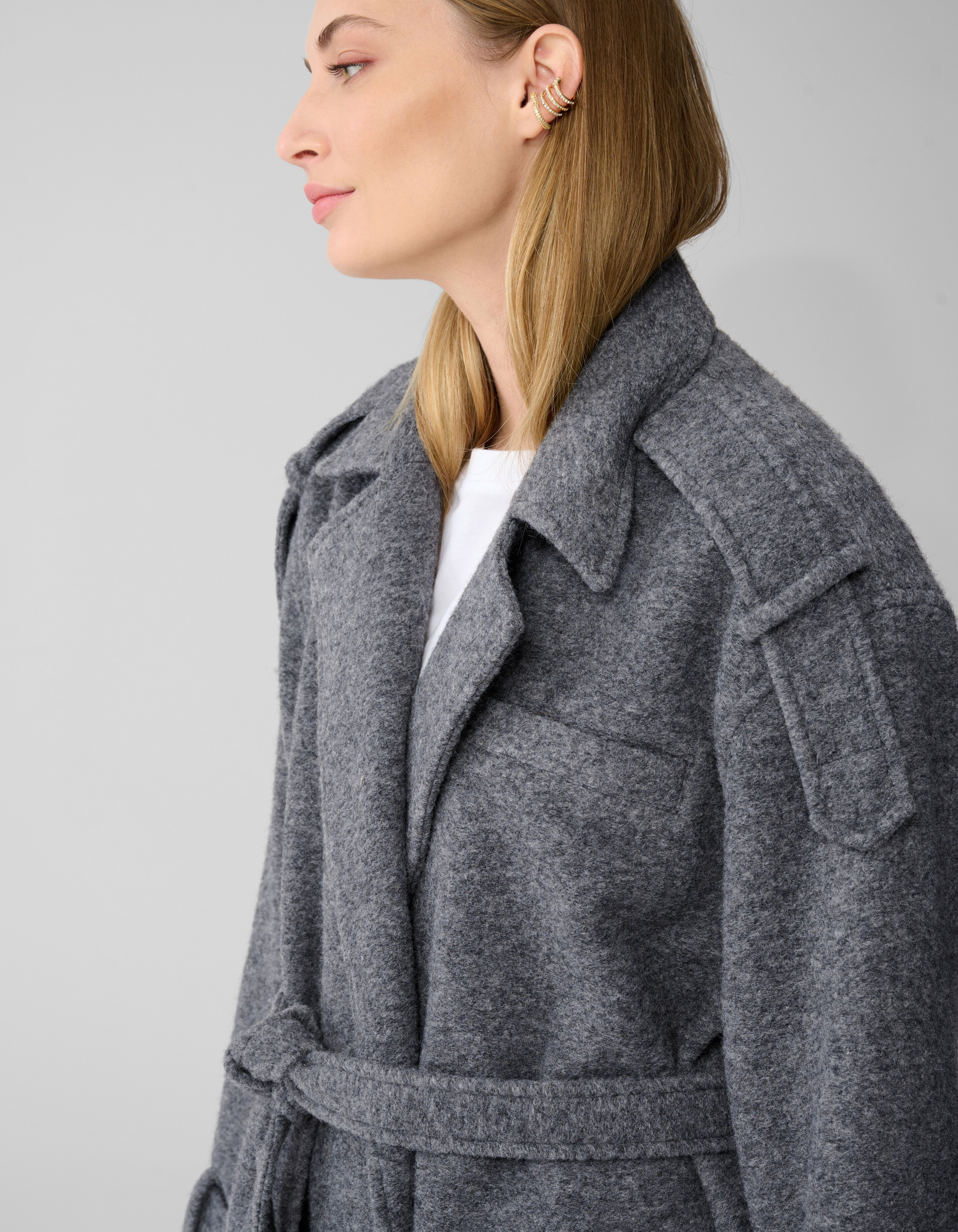 Trenchcoat Dunkelgrau Von Lonneke SHOEBY WOMEN