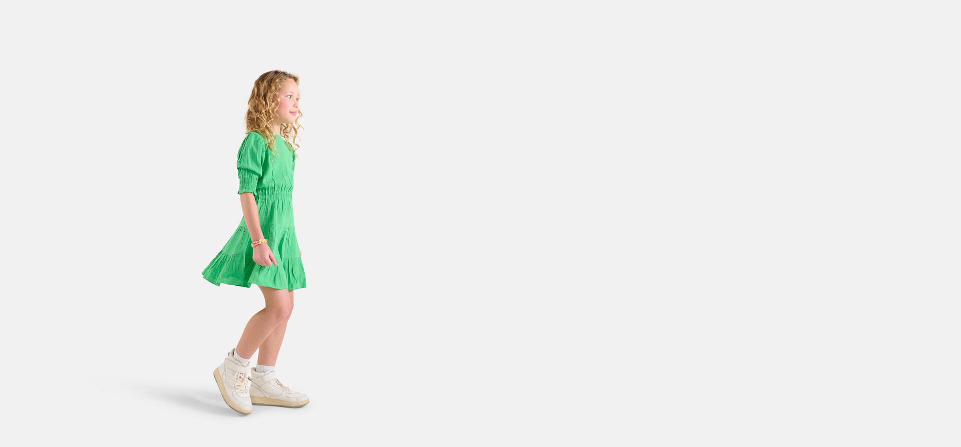 Cut Out Kleid Grün SHOEBY GIRLS