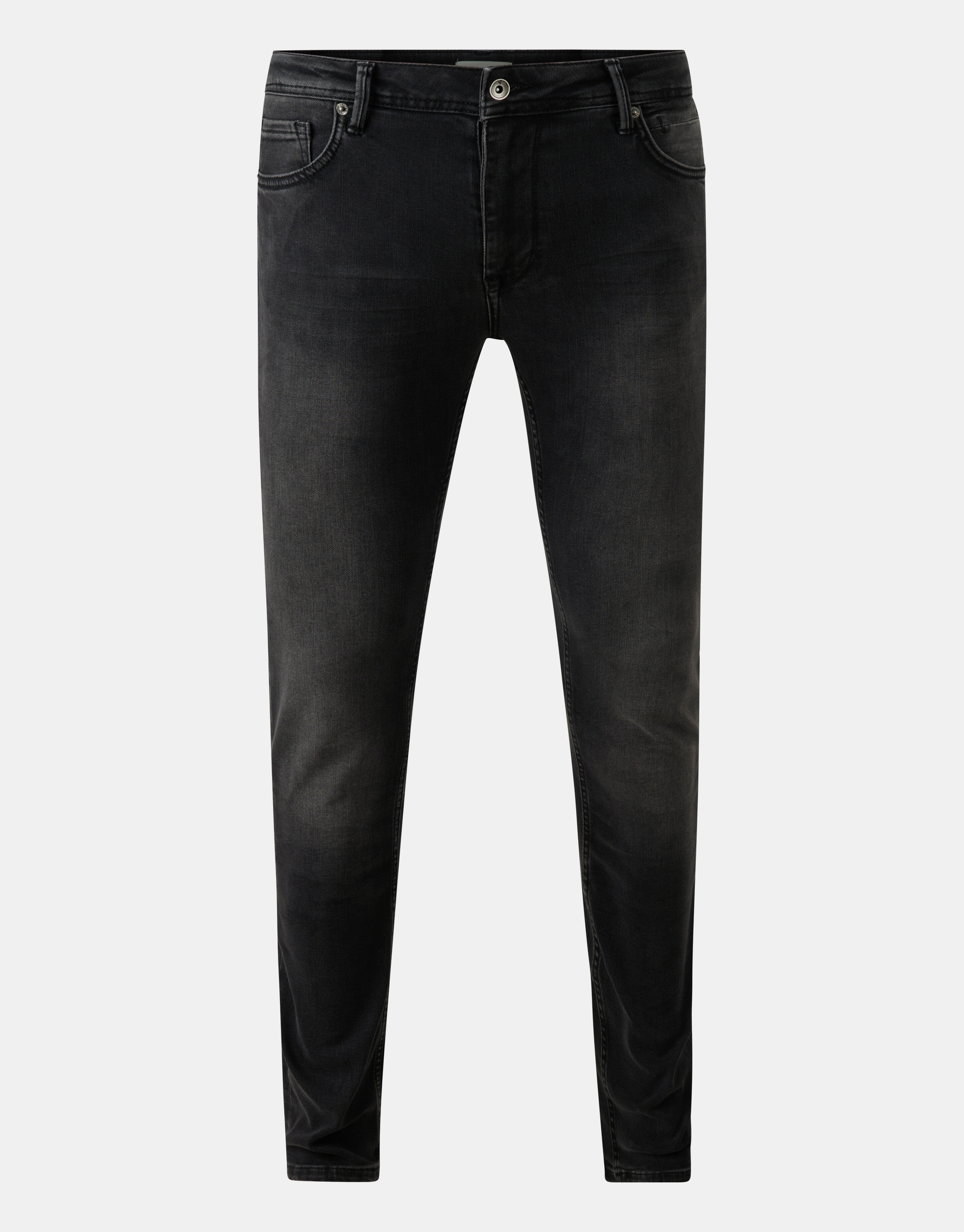 Slim Jeans Washed Schwarz Länge 34 Refill