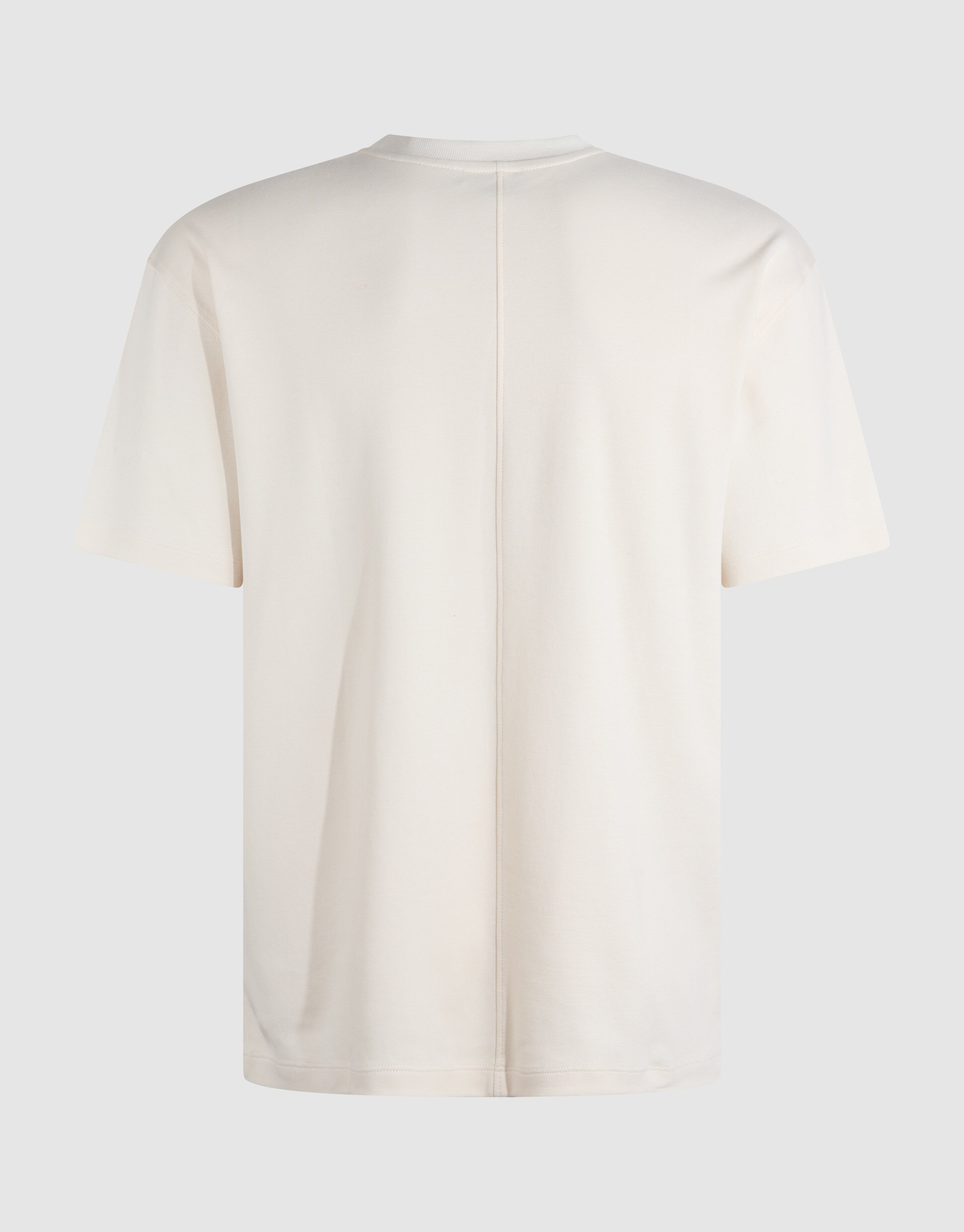 Stickerei Kunstwerk T-Shirt Gebrochen Weiß SHOEBY MEN