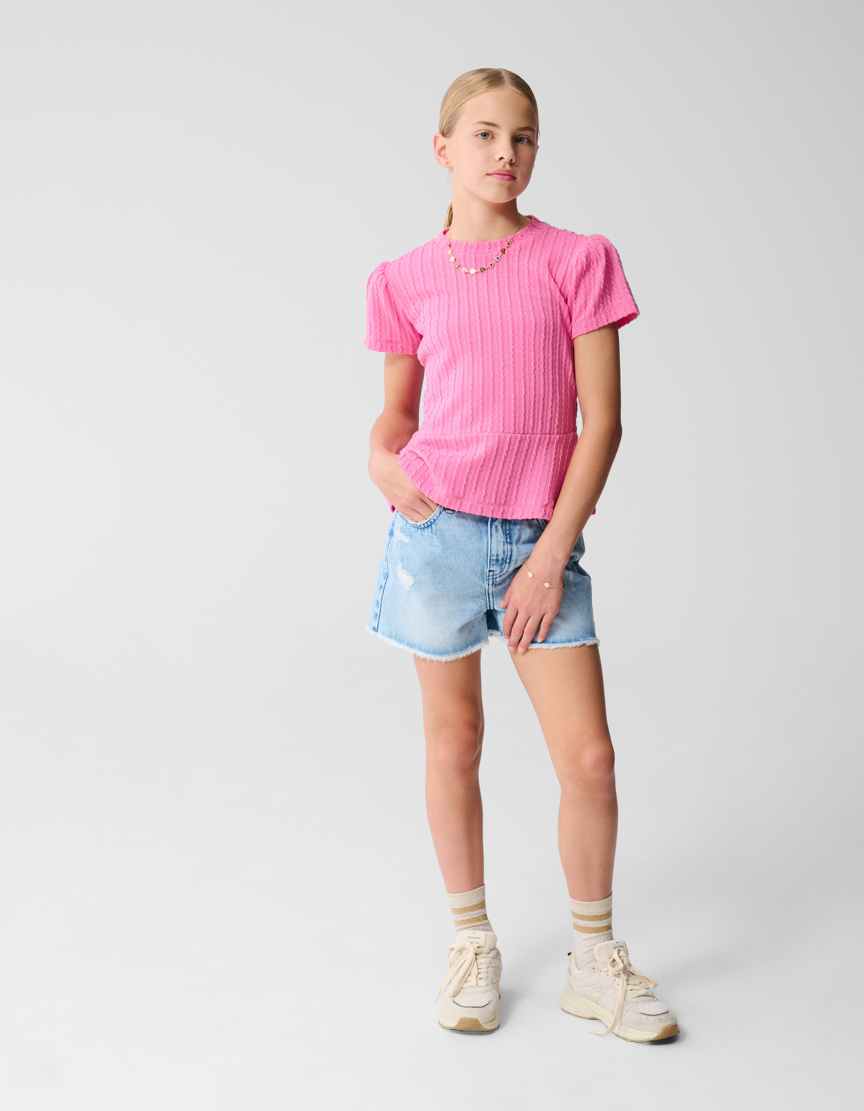 Schößchen-Top Rosa SHOEBY GIRLS