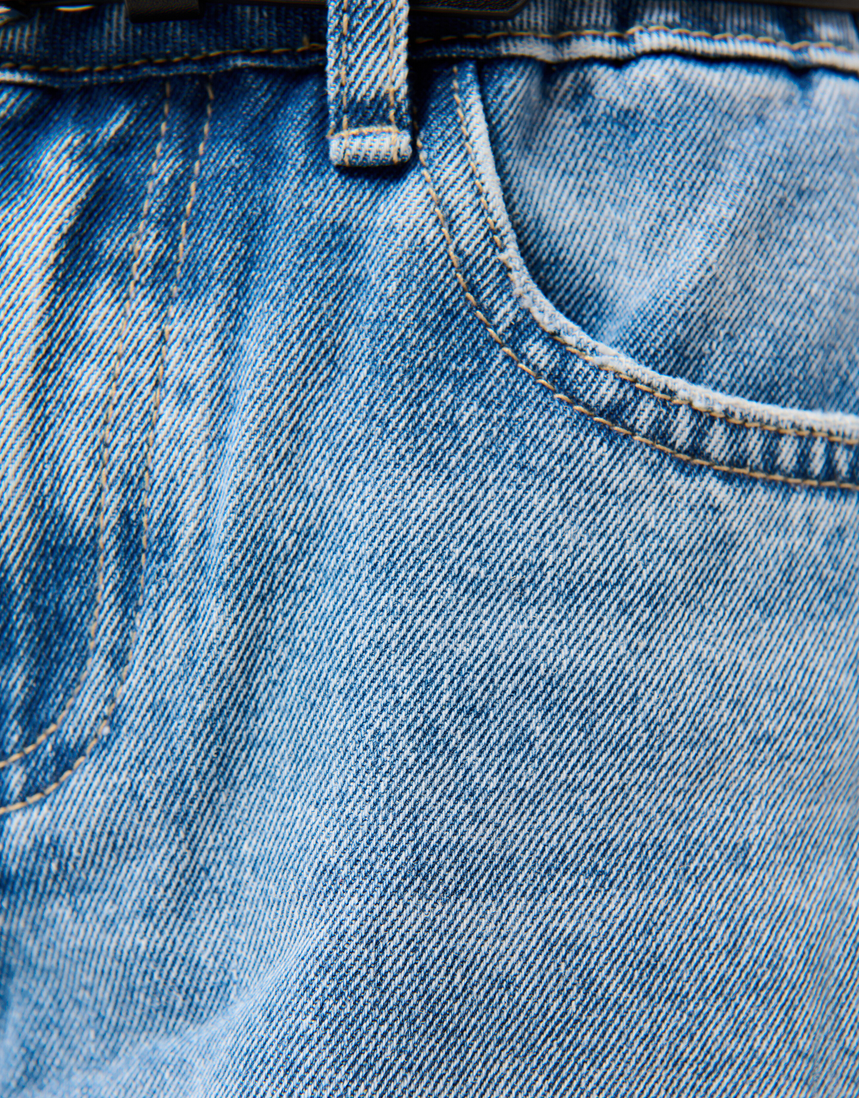 Denim Pearl Straight Fit Jeans Blau SHOEBY GIRLS