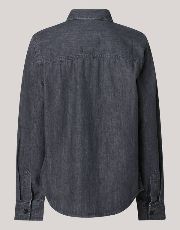 Denim-Hemd Dunkelgrau SHOEBY BOYS