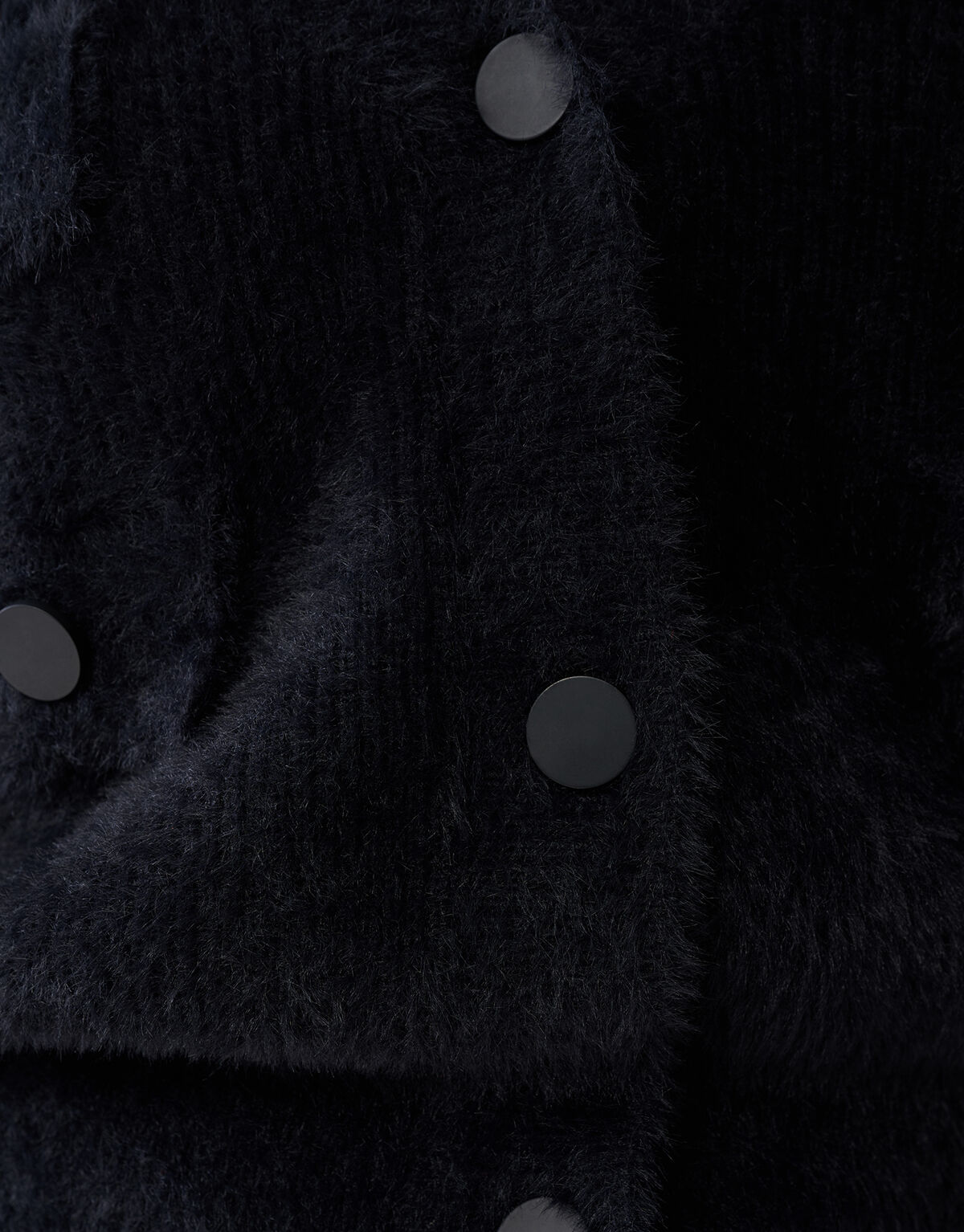 Taschen-Strickjacke Schwarz SHOEBY WOMEN