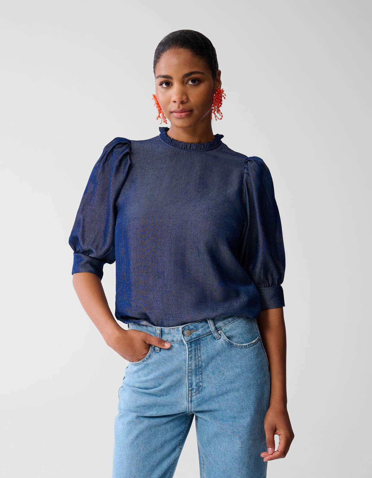 Puff Top Dunkelblau SHOEBY WOMEN