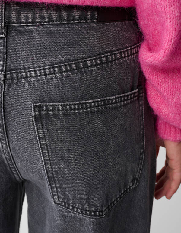 Studs Barrel Passform Jeans Grau SHOEBY WOMEN