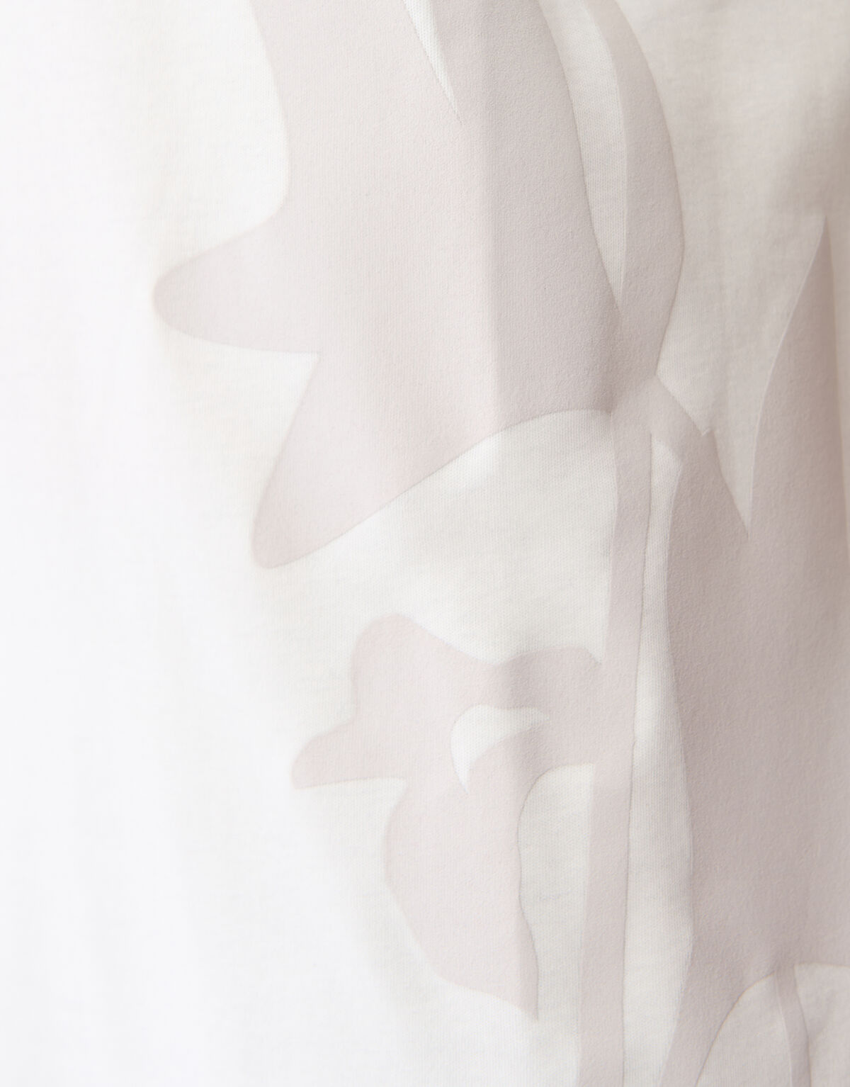 Blume Artwork T-shirt Off White SHOEBY MEN