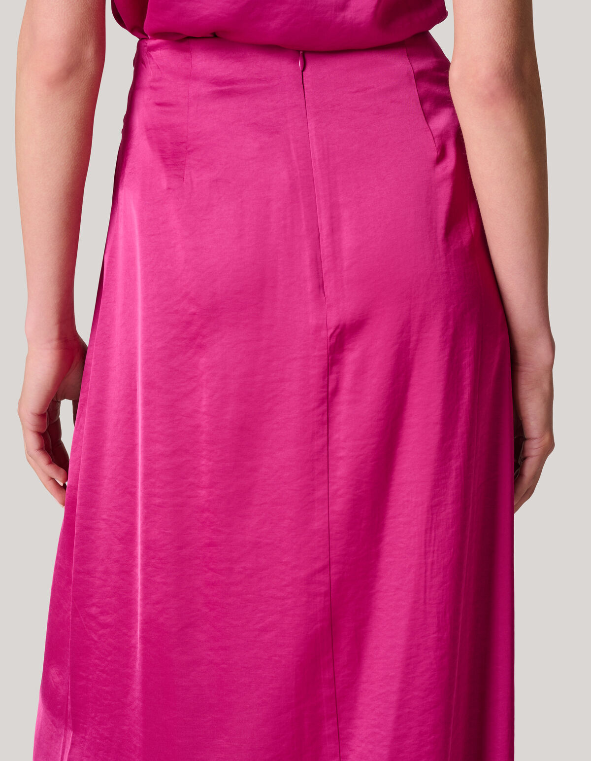 Pierced Satijnen Rok Roze SHOEBY WOMEN